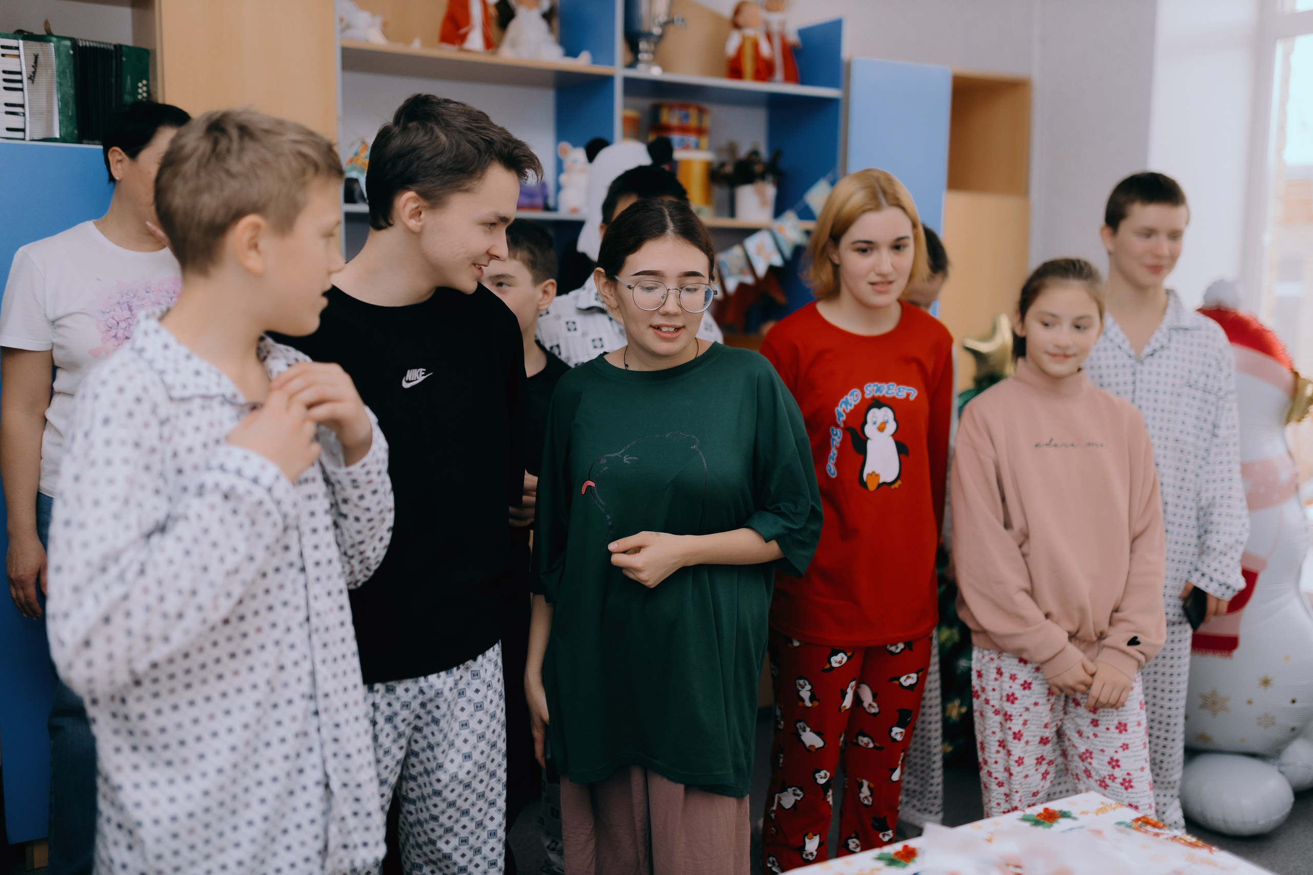 Пижамная вечеринка в школе-интернате № 5 // 27.12.2024. Денис Прохоров Фотограф в г. Магнитогорск