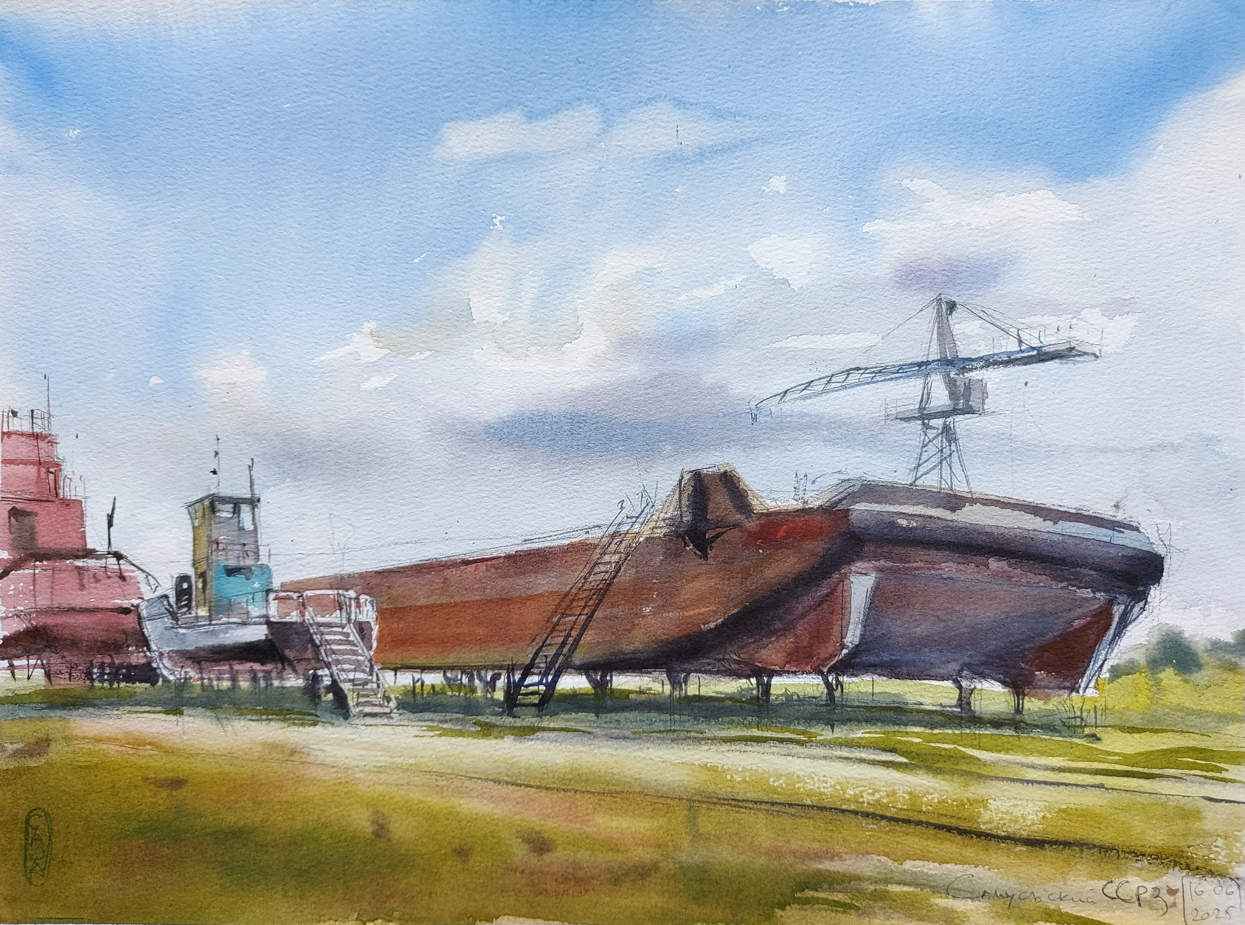 Samus Shipbuilding and Ship Repair Plant, Tomsk | June 2025 | A3