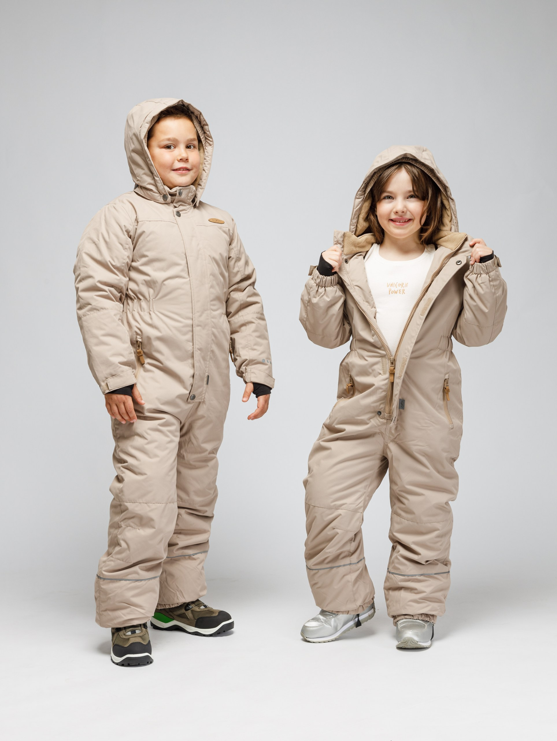 Съёмка зимней и школьной одежды фирмы Индиго джинс для WB. Студия коммерческой съемки ХВОЯ