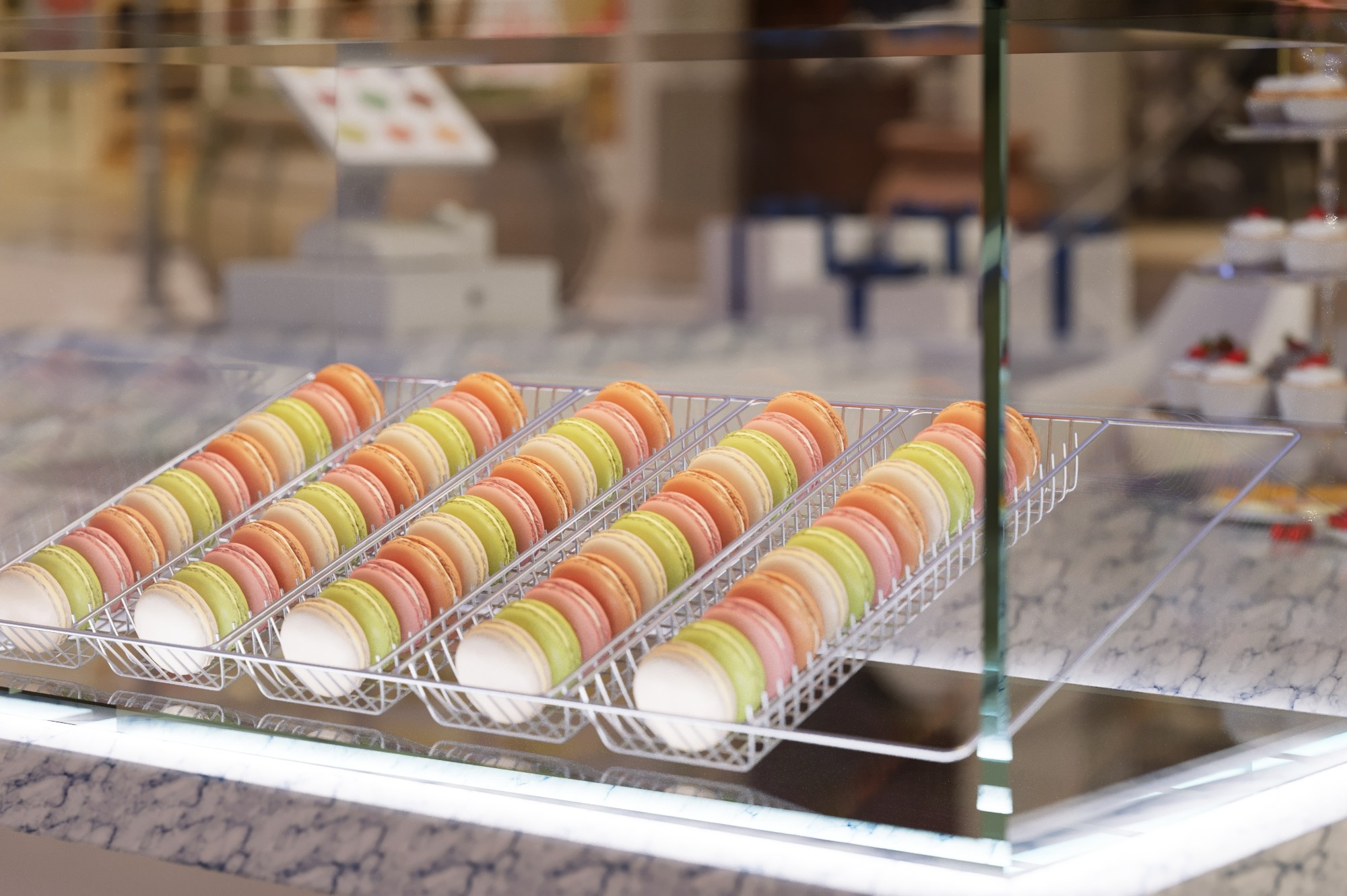 Островок сладостей в ТЦ. 3D Визуализация интерьеров жилых и коммерческих помещений