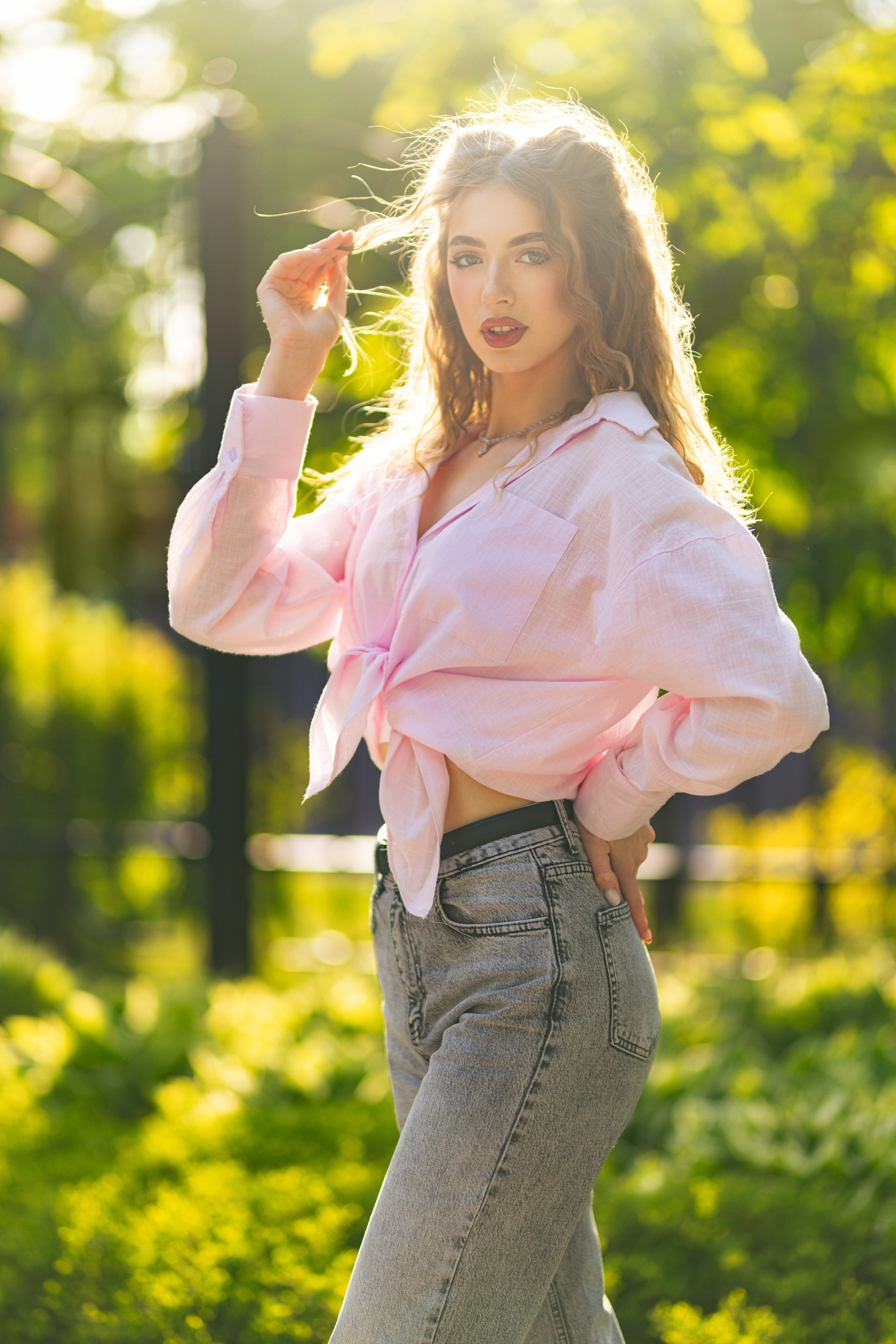 Съемка в парке Орленок с Ксенией в формате для «себя». Дмитрий Шульгин, портретный фотограф в Воронеже