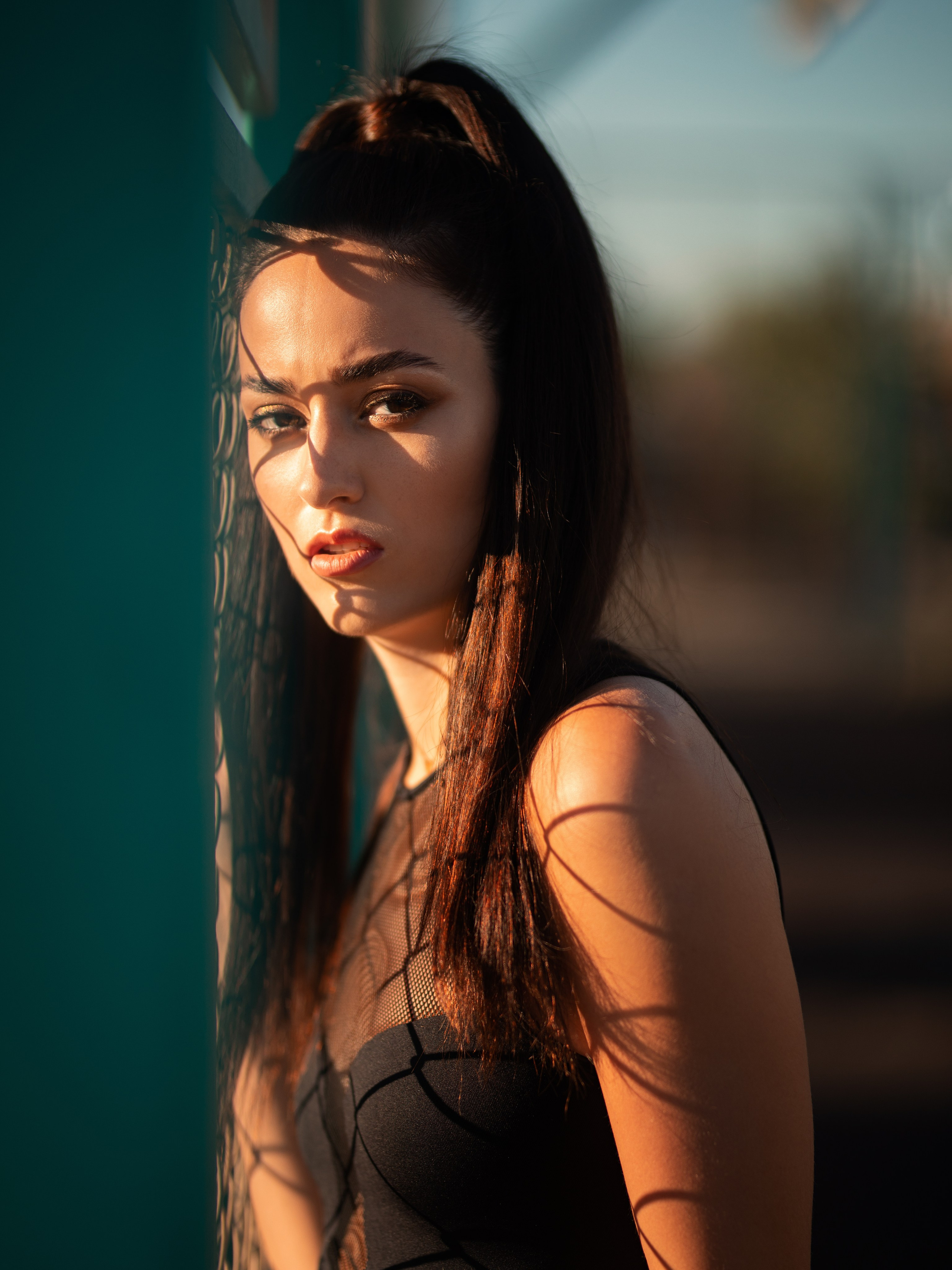 Вечерняя съемка с Екатериной в парке Арена в Воронеже для «себя»