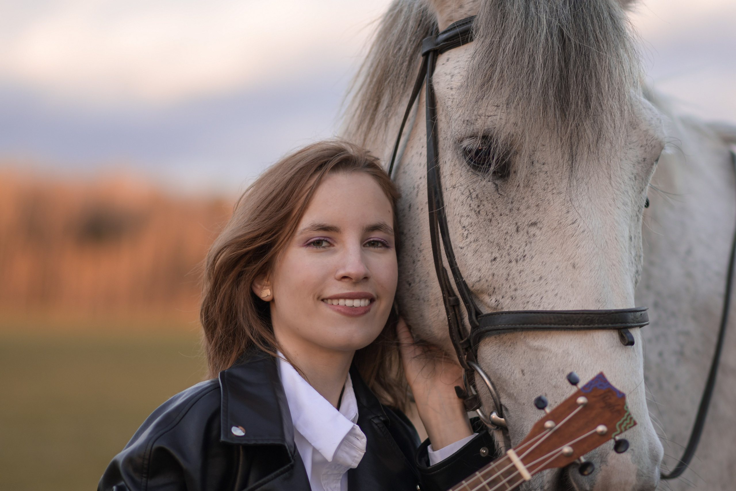 Портретная фотосессия с лошадьми. В созвучии с природой. Фотограф Светлана В. Пронина, Москва