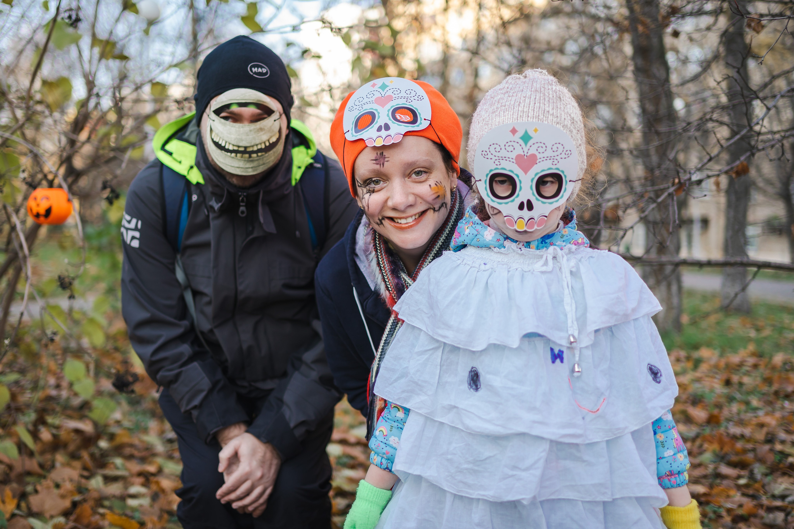 Хэллоуин с «Мамами ВДНХ». Семейный фотограф Варвара Сорока в городе Москве