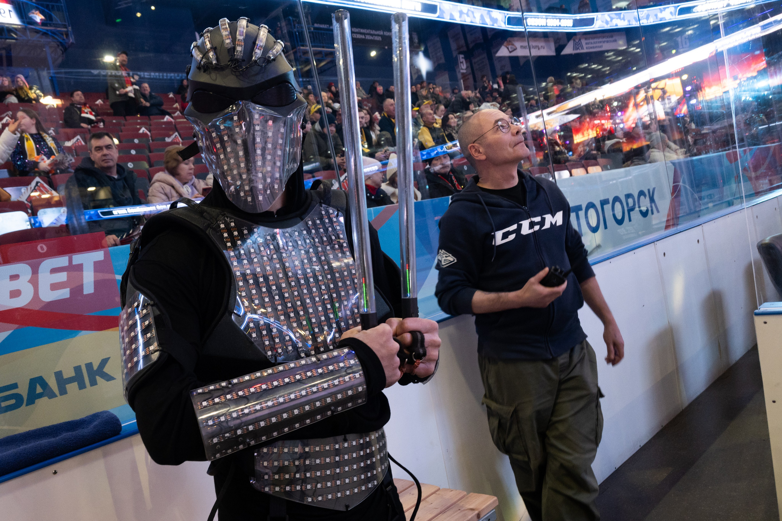 Призетация ТАНК в арене Металлург. Evgeniy Roslov