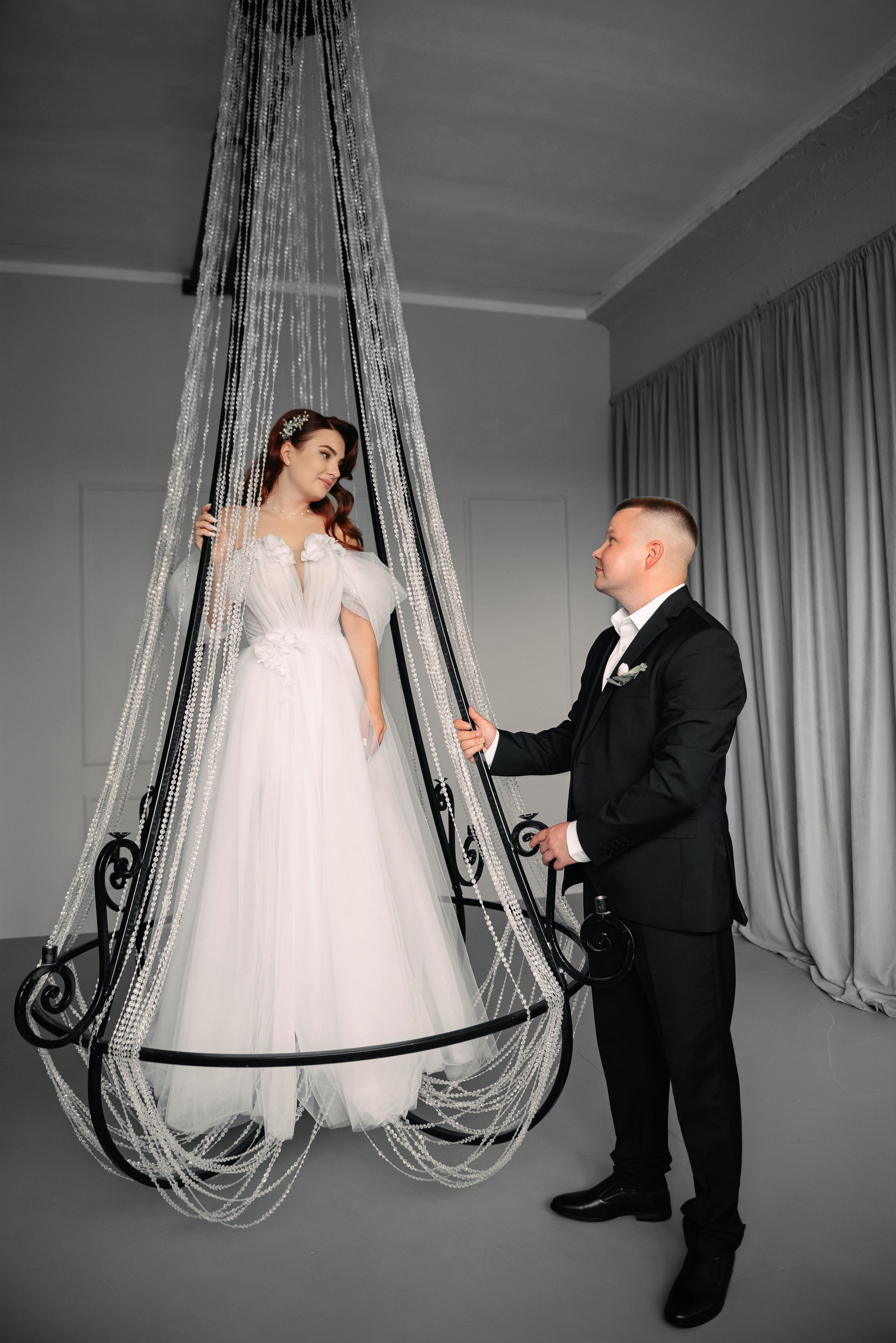 Свадебная фотосессия в фотостудии MAGIC