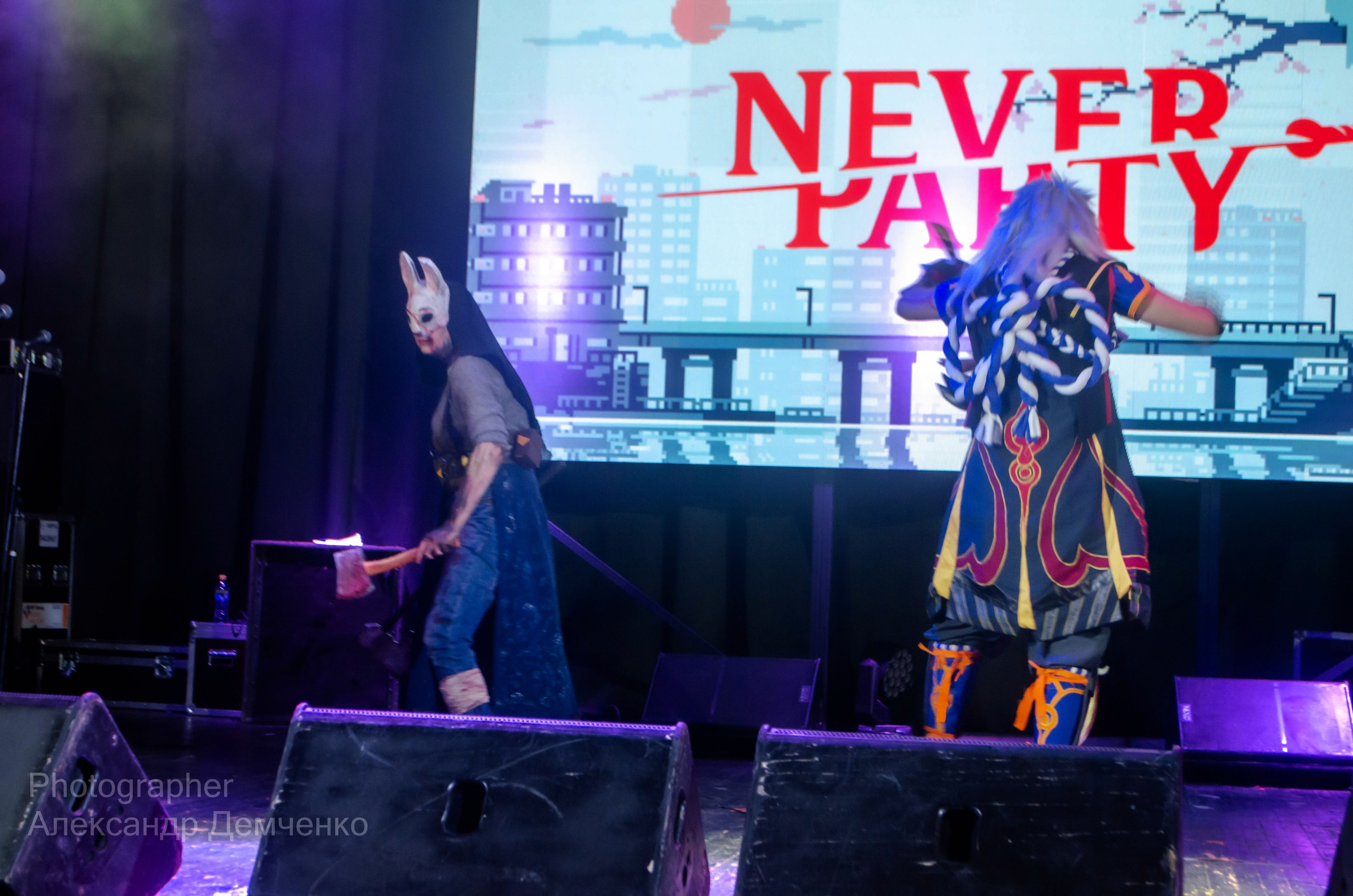 Фотосессия на фестивале косплея Never Party 3.0 в Москва