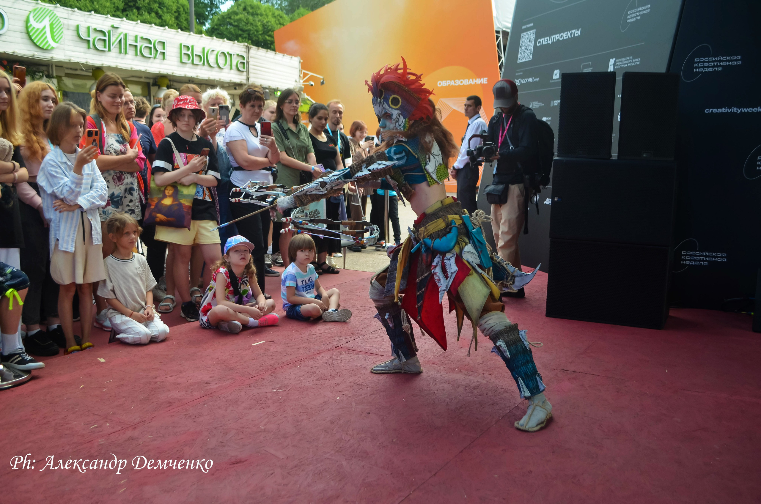 Фотосессия в Парке Горького на Лидеры молодого контента