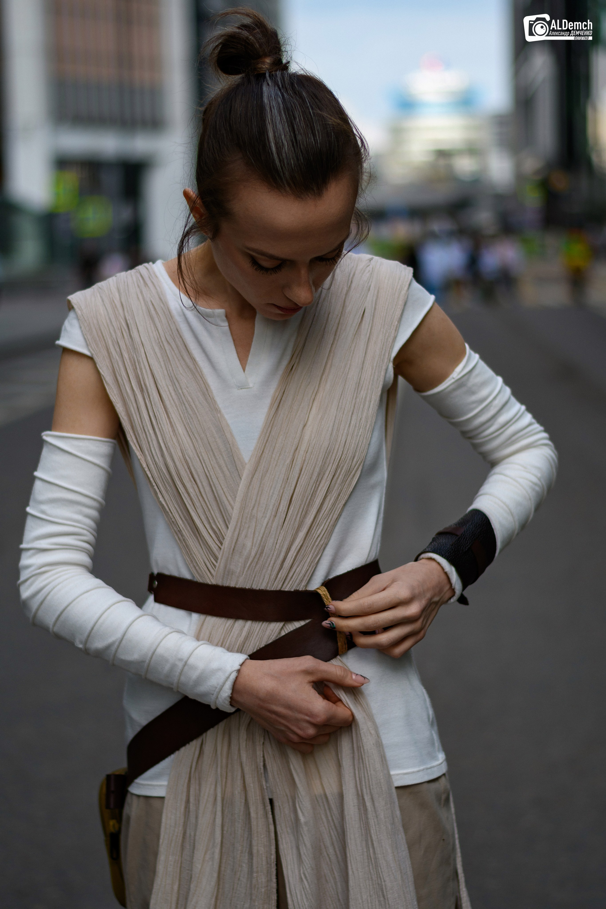 Рей косплей фотосессия по звёздным войнам в Москве