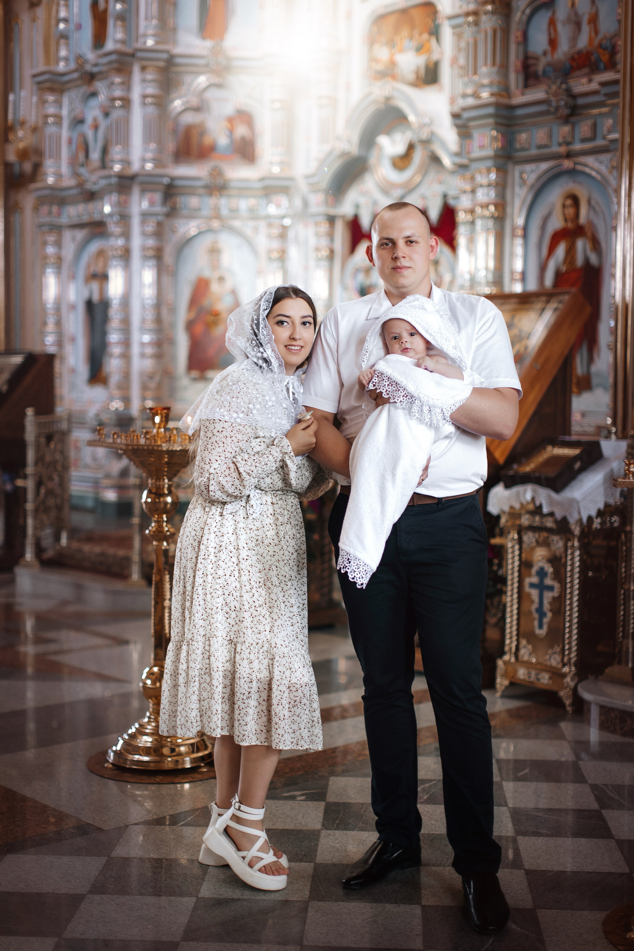 Таинство Крещения. Фотограф Лиана Артемова в Пензе