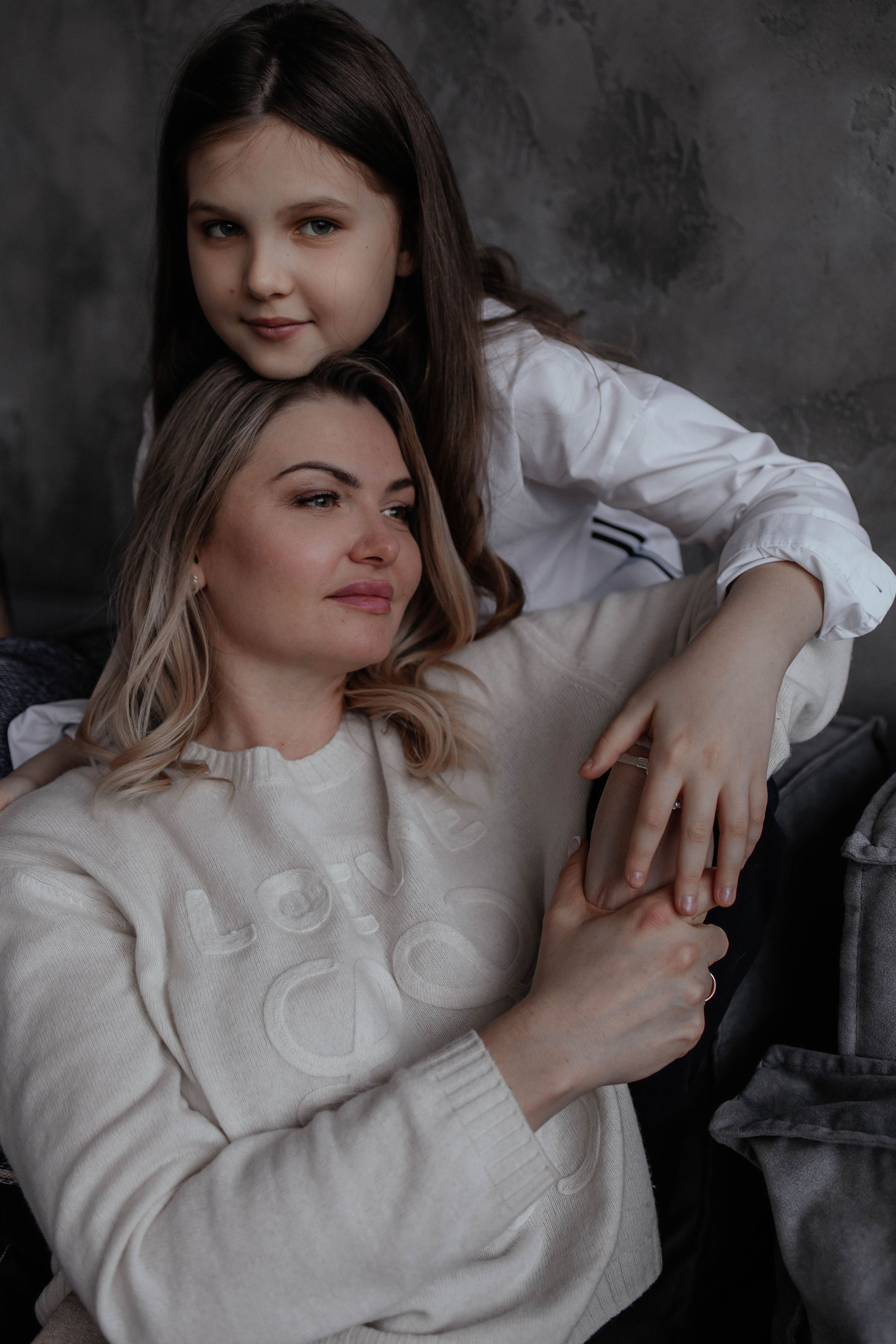 Студийная фотосессия семьи для Дмитрия, Анастасии, Алексея и Полины. Семейный фотограф в Москве, Щелково, Фрязино _ Виктория Степанова