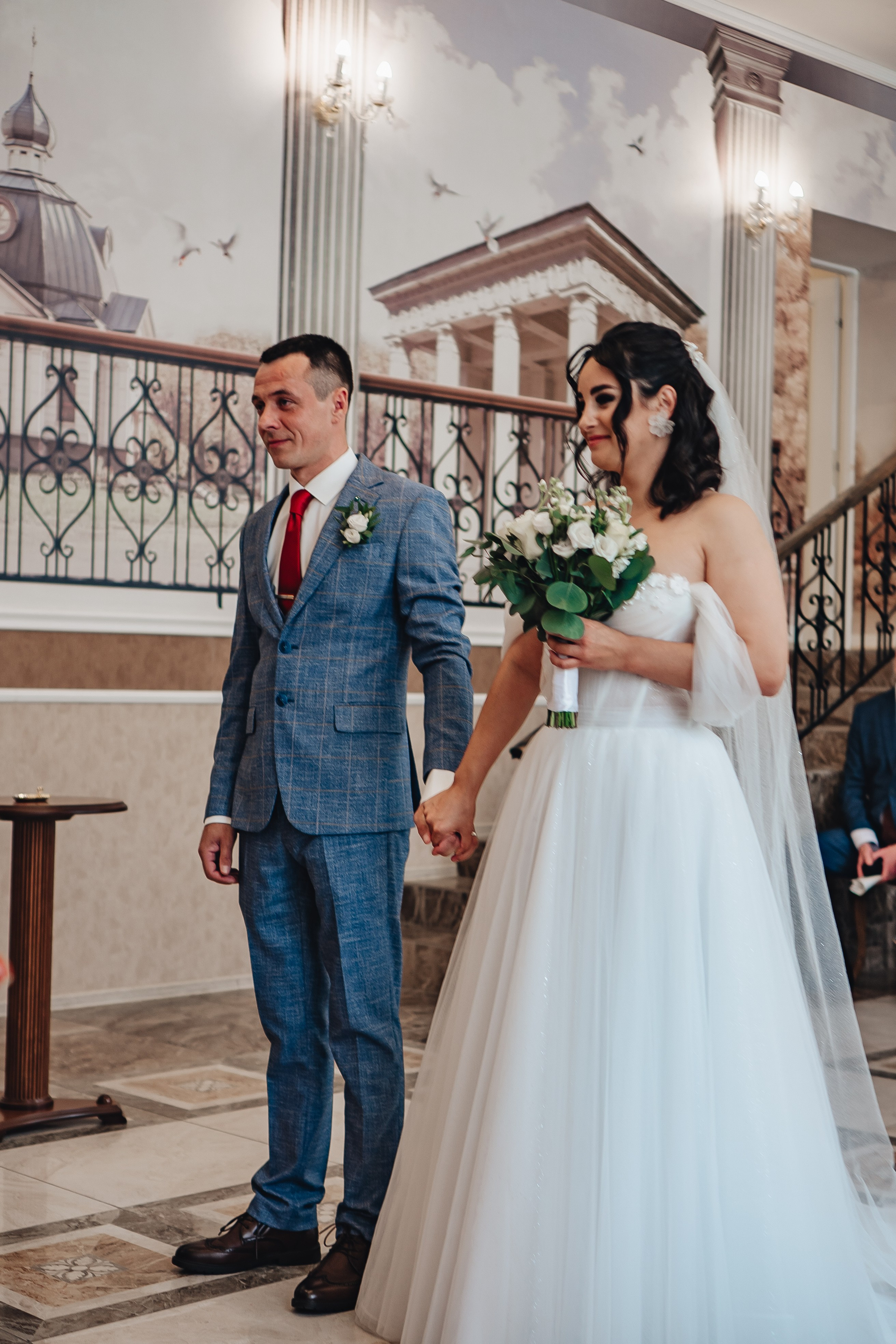 СВАДЕБНАЯ СЬЕМКА В ЗАГСЕ НА МОСКОВСКОМ ПРОСПЕКТЕ. Профессиональный фотограф, Санкт-Петербург — Виктория Богомолова