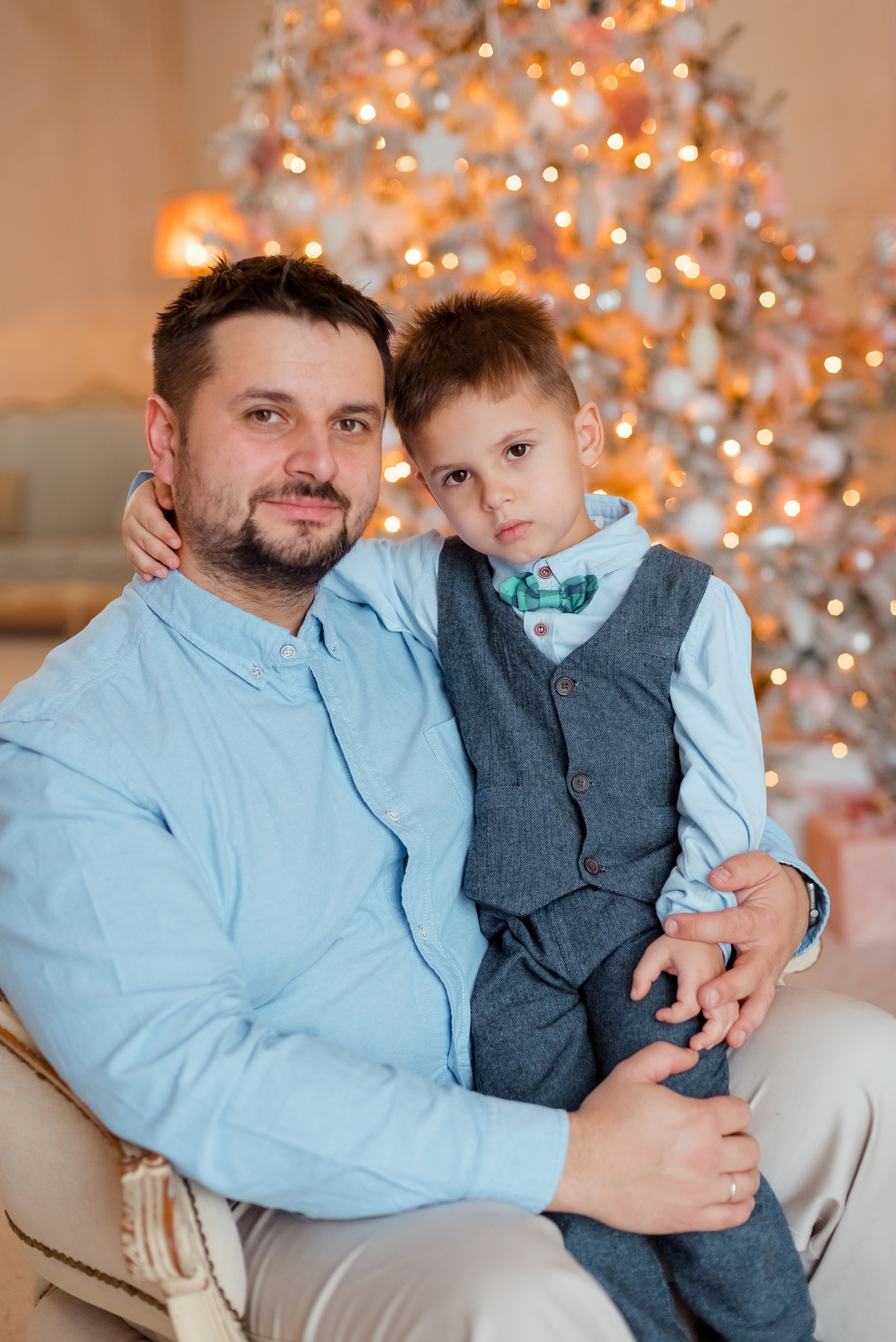 Семейная новогодняя фотосессия. Фотограф Юлия Кондратьева