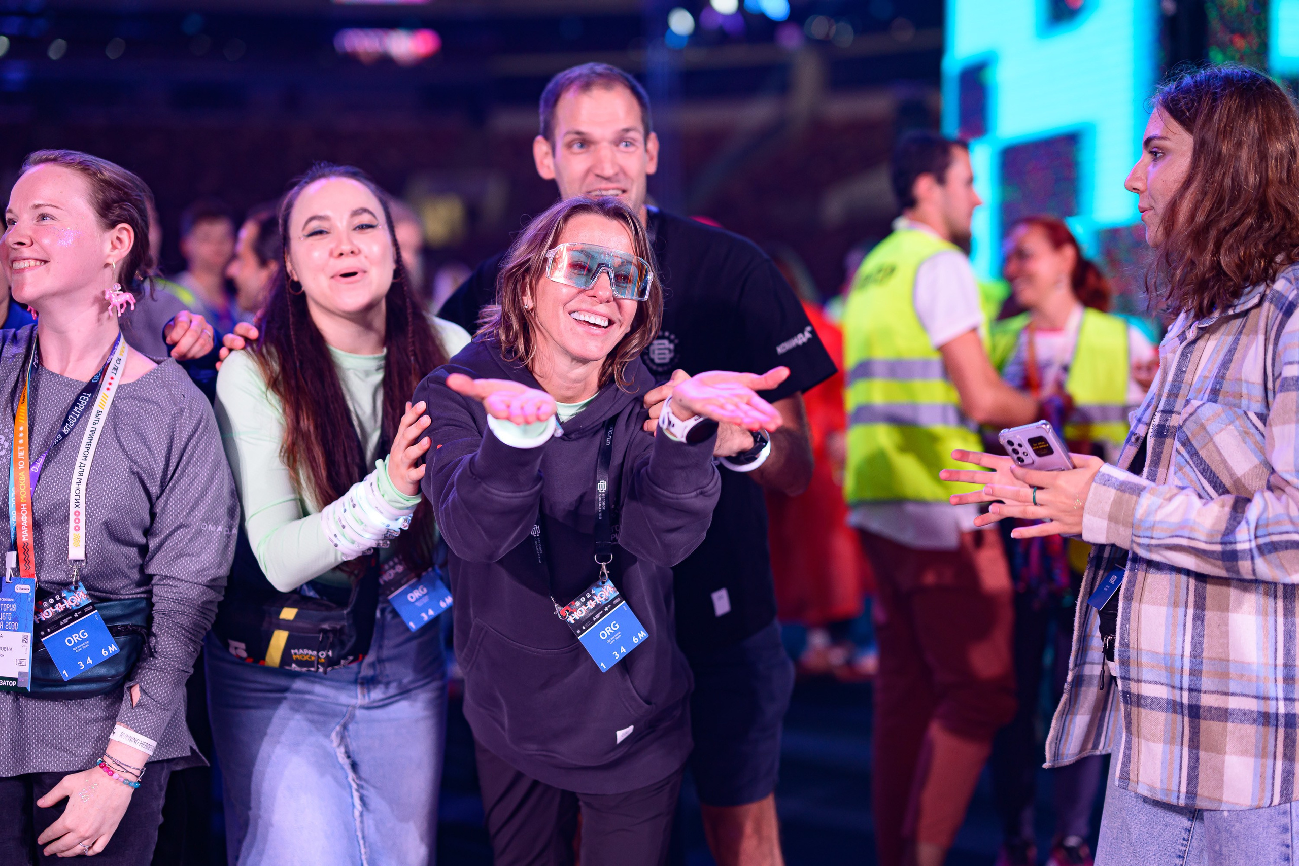 Ночной забег 2024. Репортажный фотограф Сергей Квартальнов