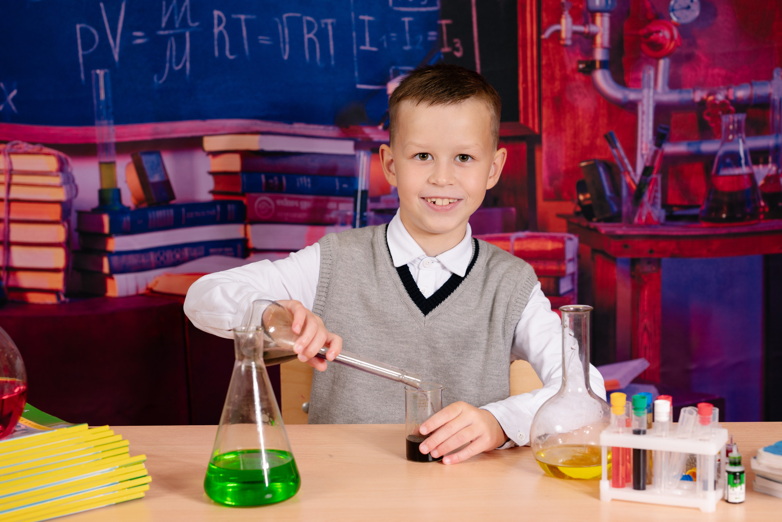 Фотопроект «Юный химик». Выпускные альбомы Ярославль