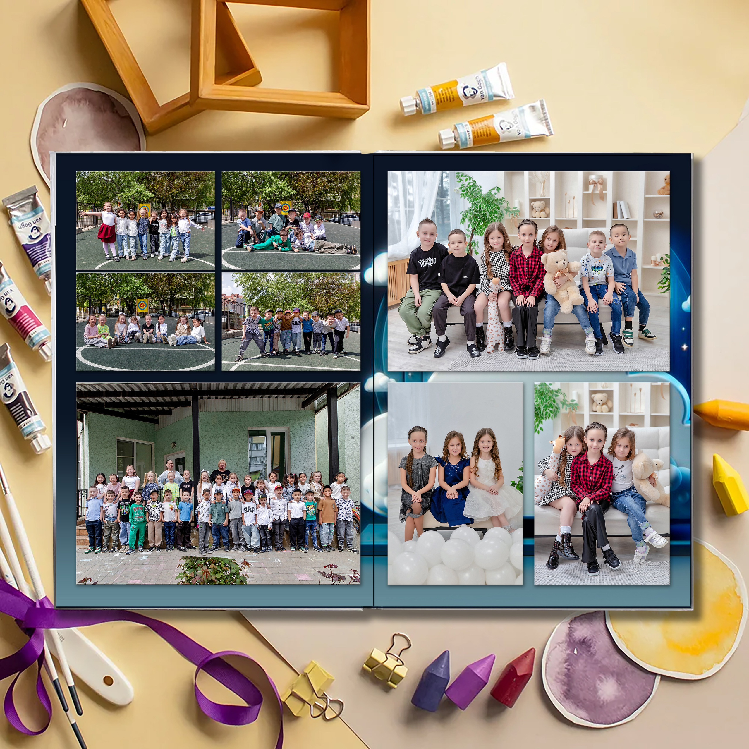 Выпускной альбом для детского сада (Дизайн № 101). Современные Выпускные Альбомы в Ростове-на-Дону