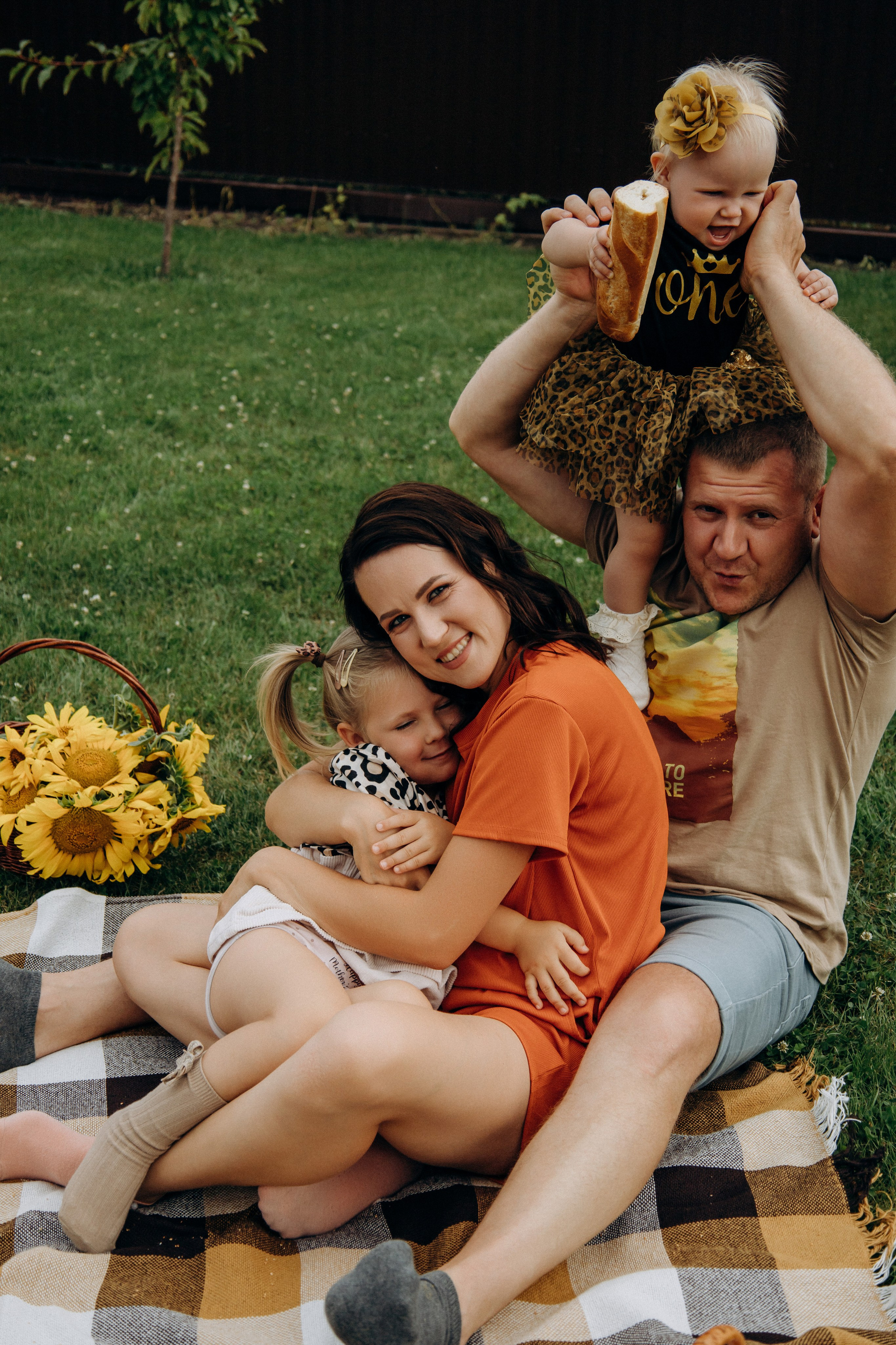 Хрустящие батоны и крошка Милана. Портретный и семейный фотограф в Воронеже Ксения Ремизова