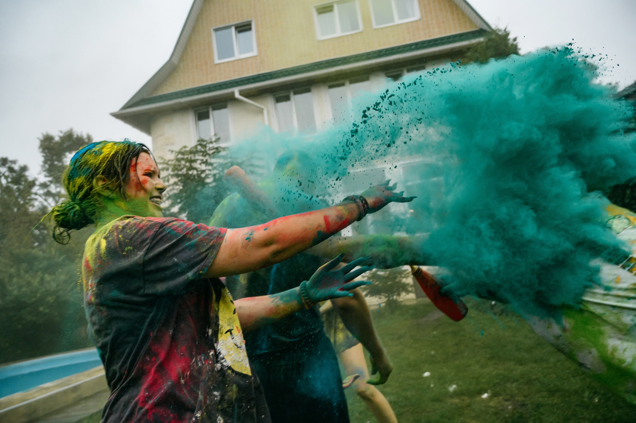 Ника. Пенная вечеринка с бассейном. Фотограф Владивосток. Игорь Кирсанов