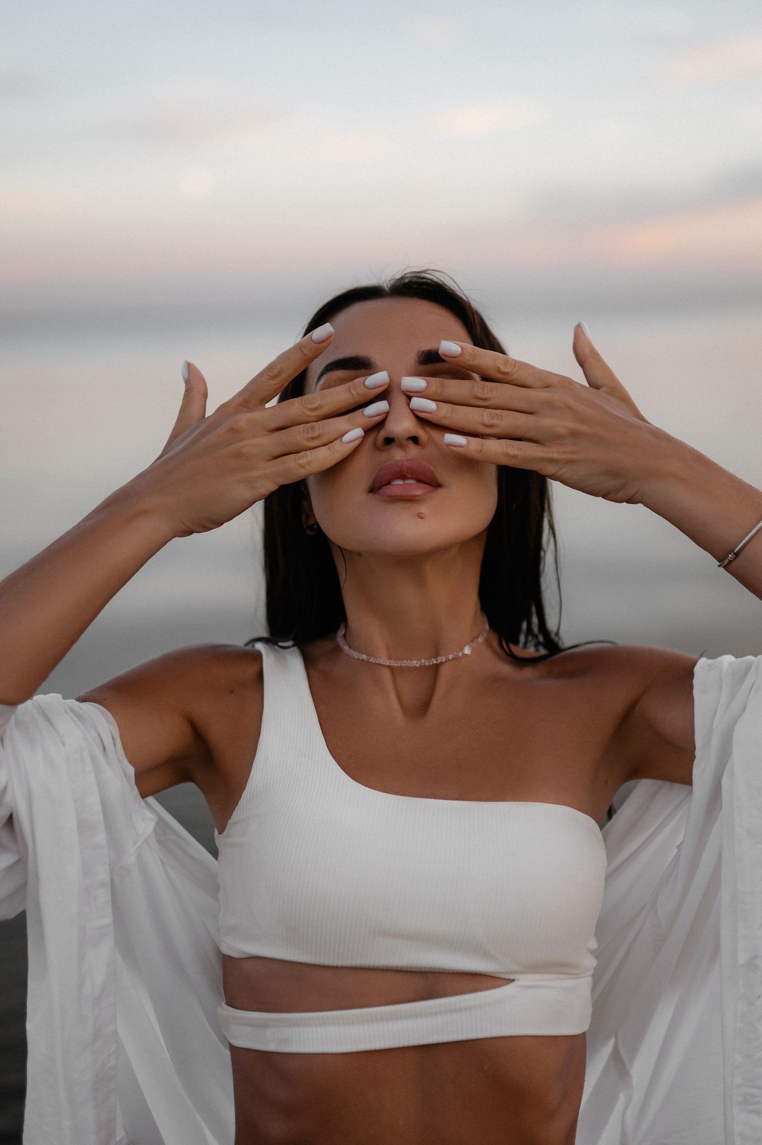 Закат на пляже. Главная