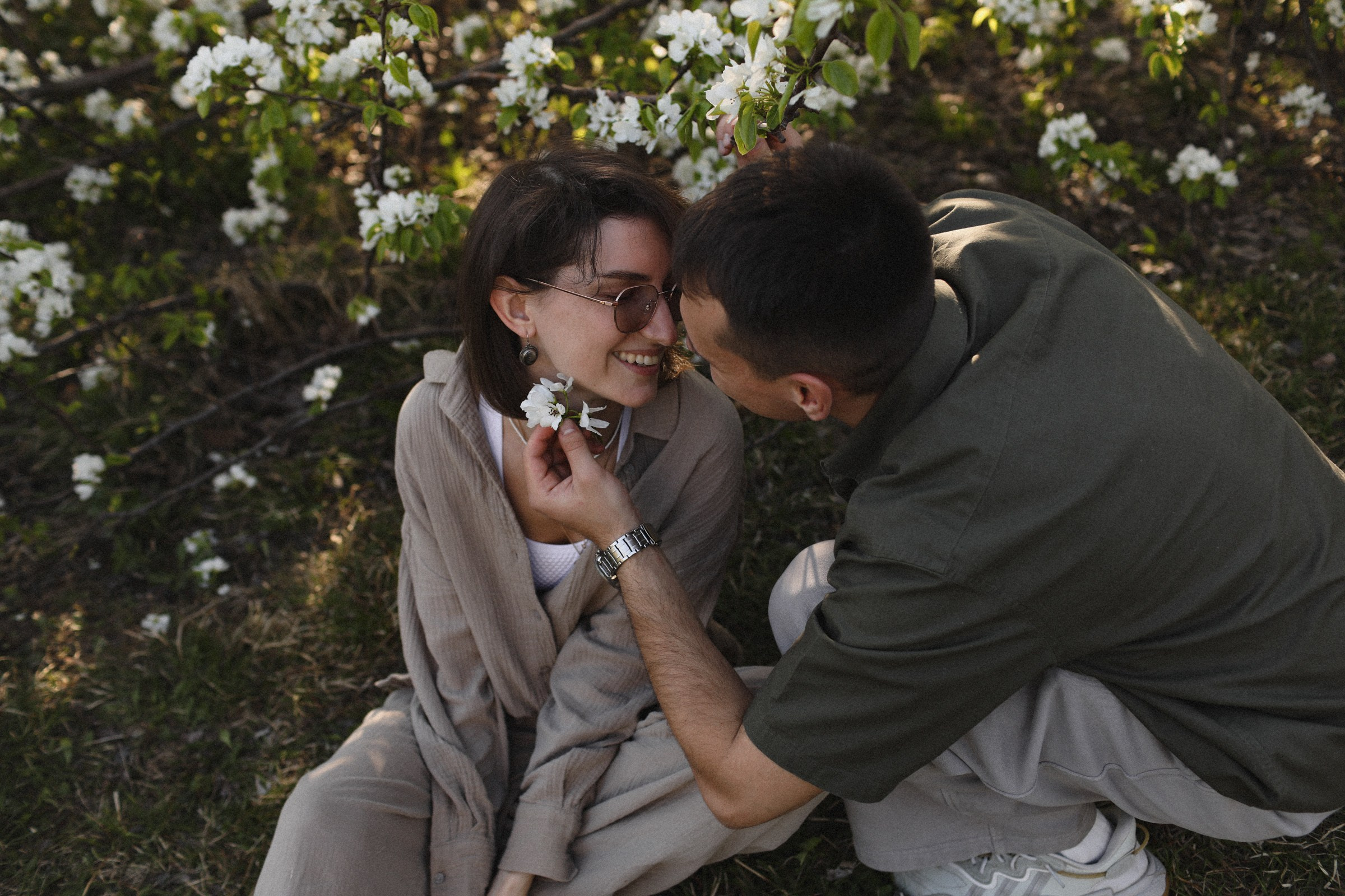 Цветущий апрель. Семейный фотограф в Москве Алевтина Носова