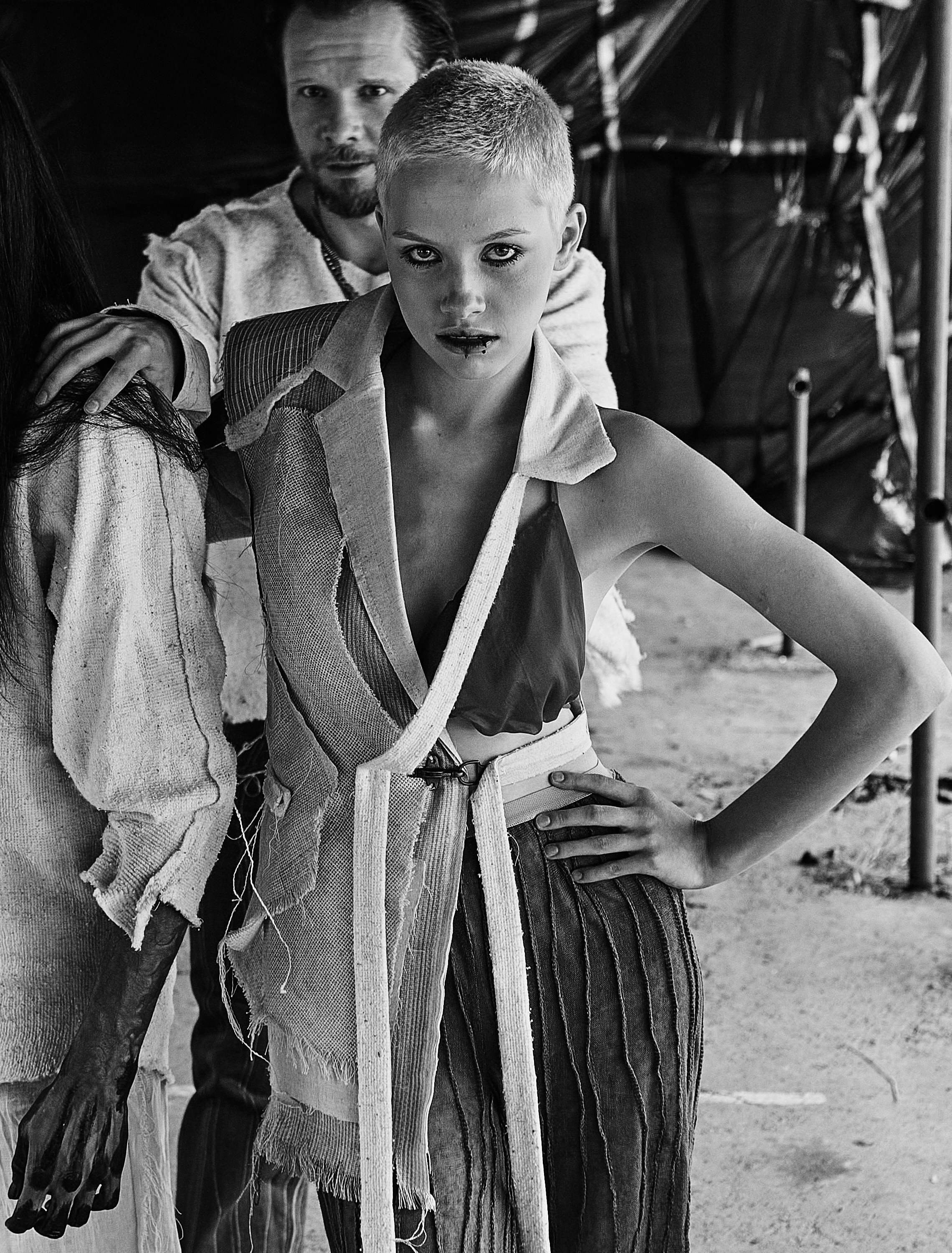 Бэкстейдж со съемок лукбука «Катарсис», дизайнер Анита Лескова. Александр Сазонов Красноярск