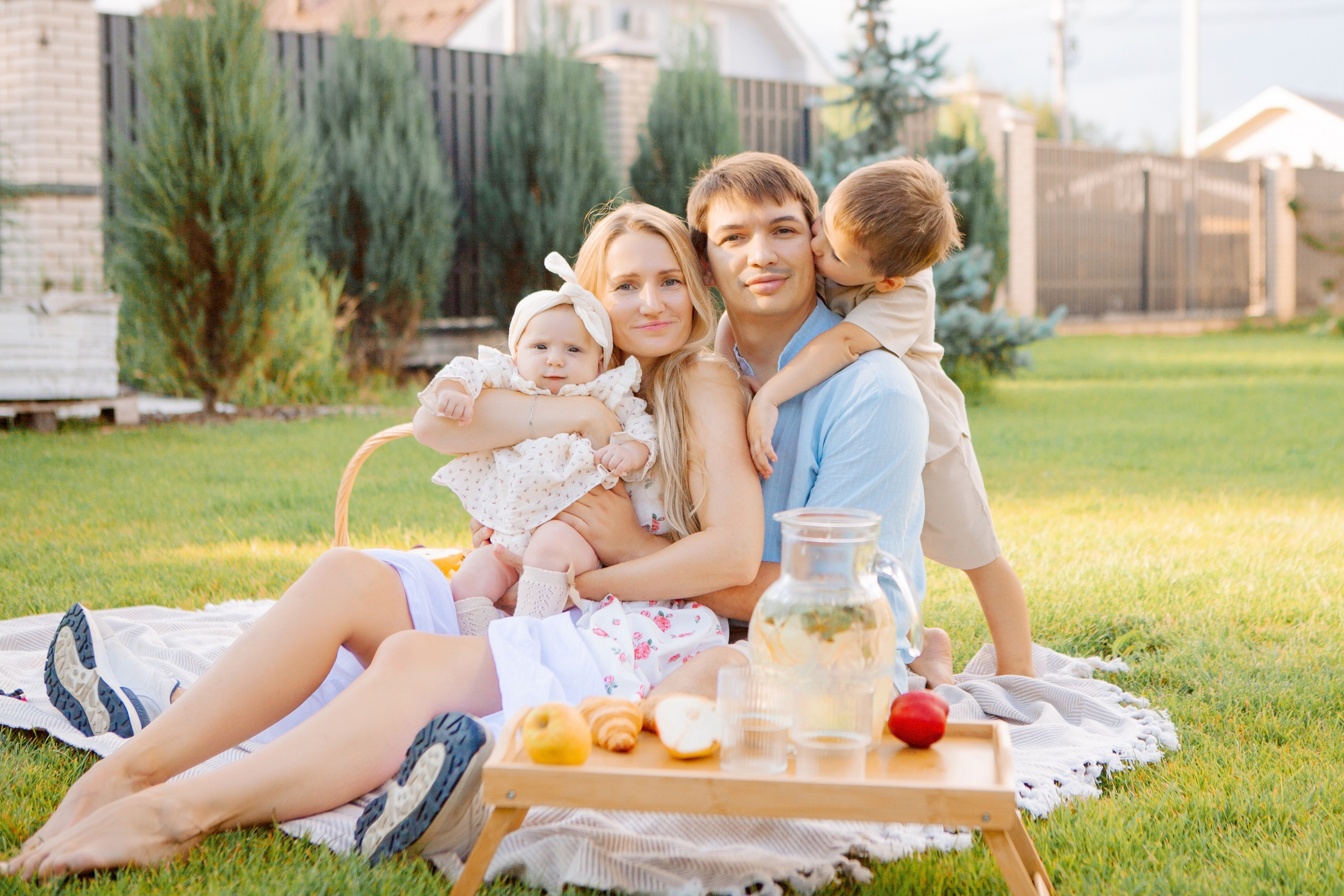 Семейная фотосессия дома. Фотограф Ольга Ефремова