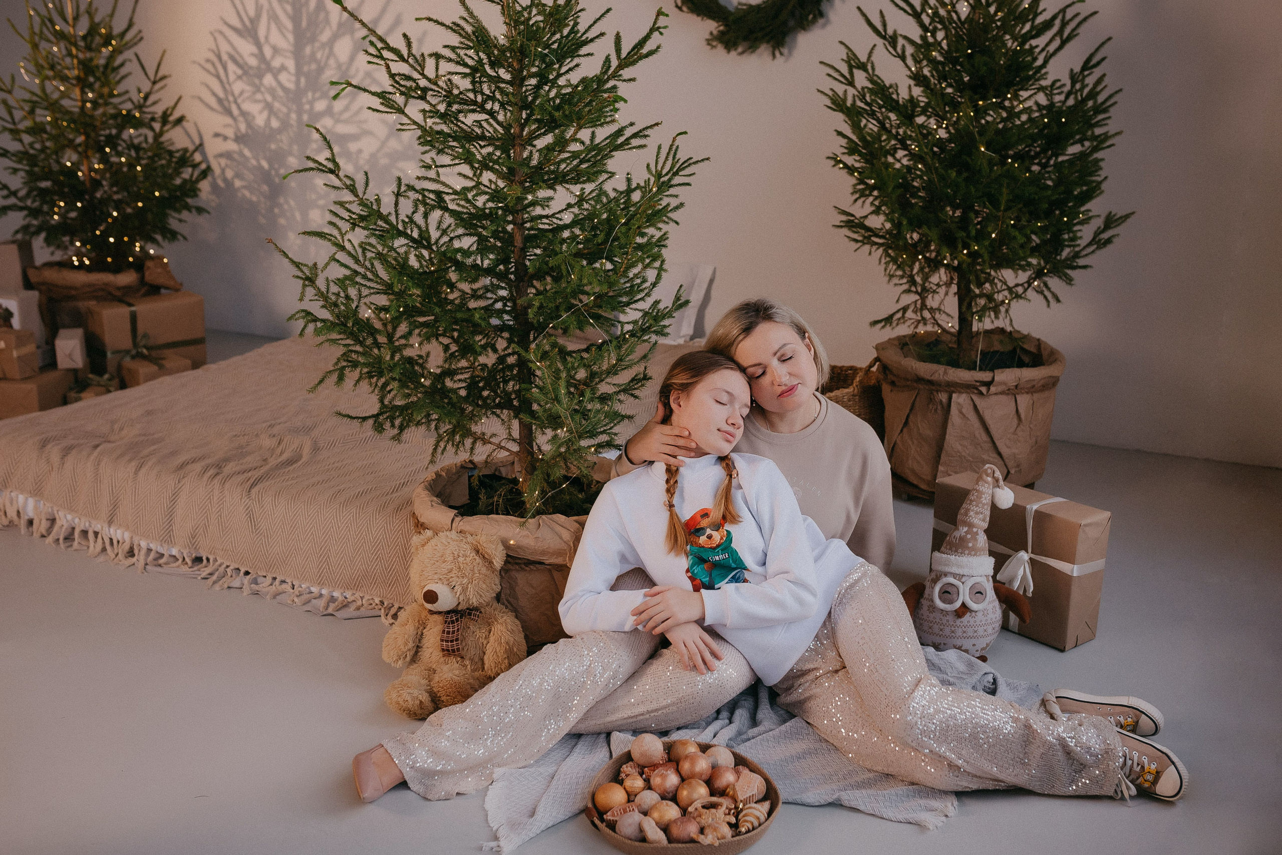 Женя и Лёша +4 Новогодняя. Семейный фотограф в Сургуте