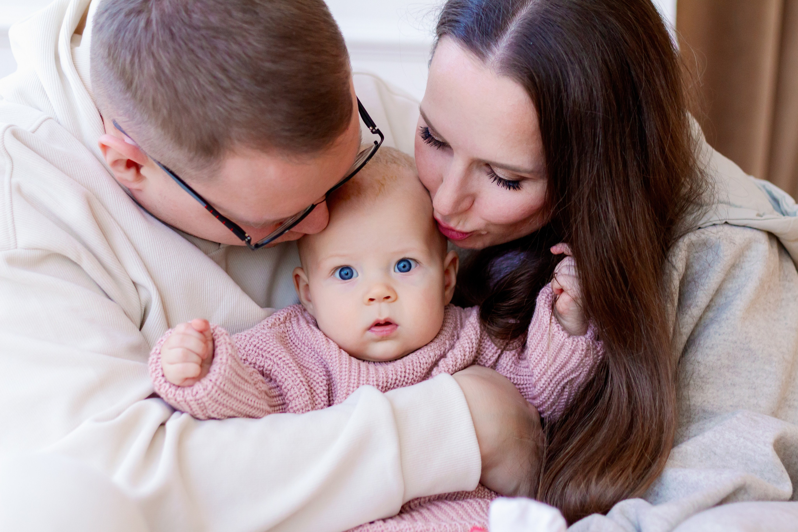 Новогодняя семейная фотосессия с малышом, Екатеринбург. Фотограф в Екатеринбурге Пойгина Елена