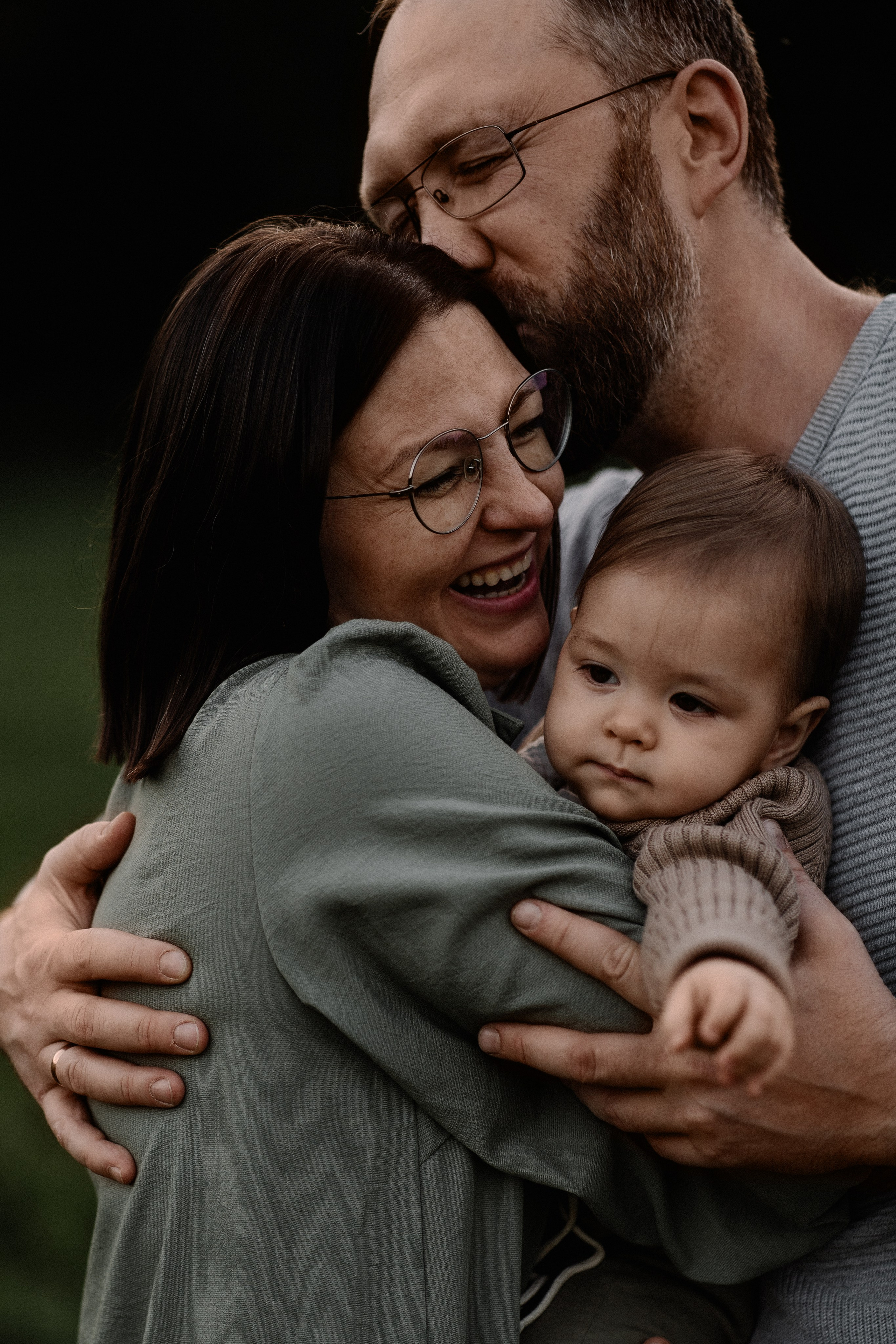 Втроем. Семейный фотограф в Москве Надя Бугаева