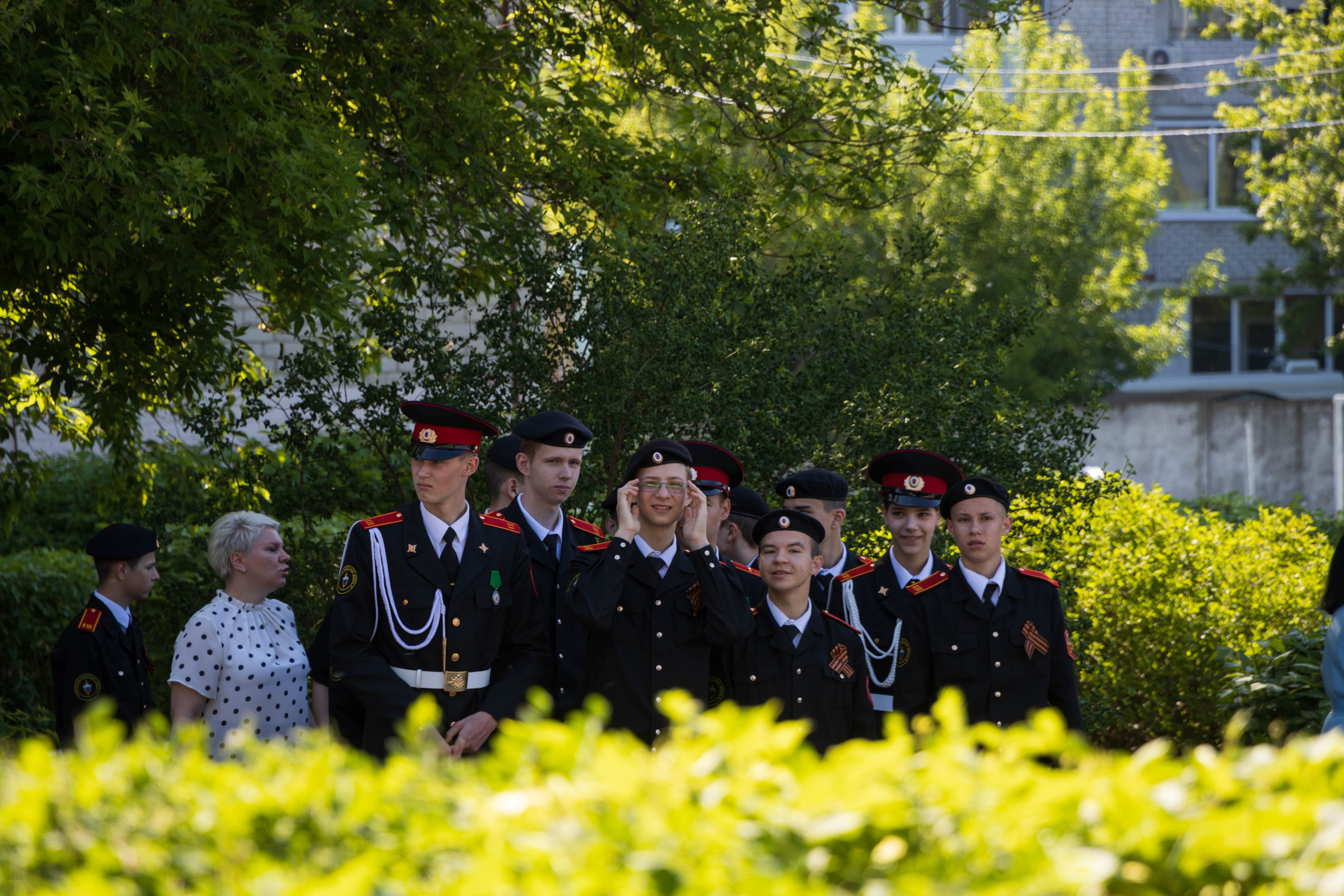 Последний звонок 2025 взвод 8"б». Фотограф Татьяна Матрос