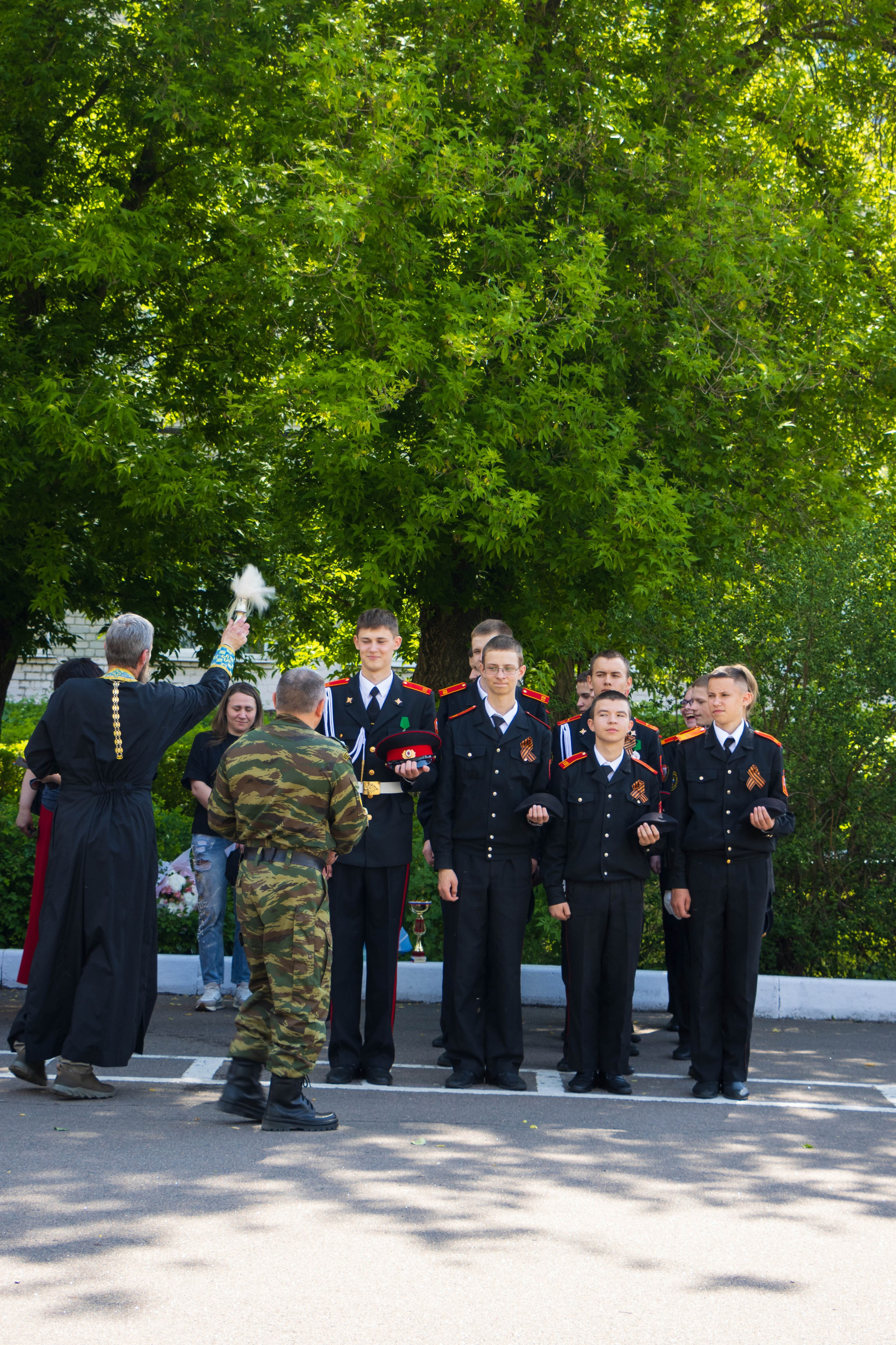 Последний звонок 2025 взвод 8"б». Фотограф Татьяна Матрос