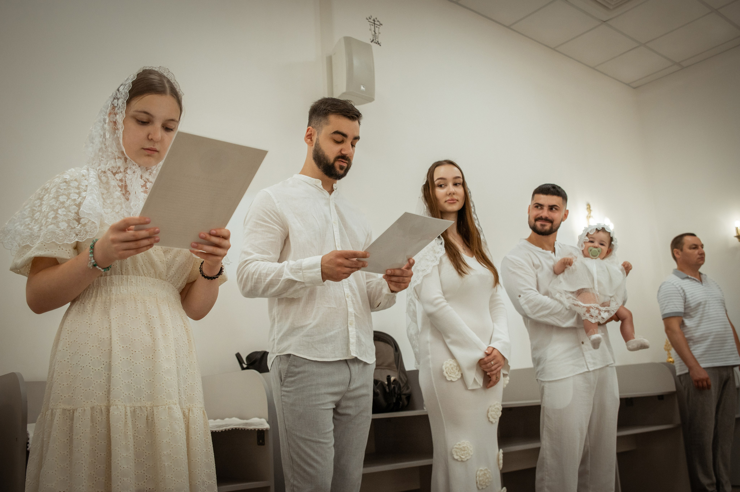 Таинство Крещения Александры, Александра-Невский Собор г. Волгоград. Церковный, семейный и репортажный фотограф Волгоград, Волжский