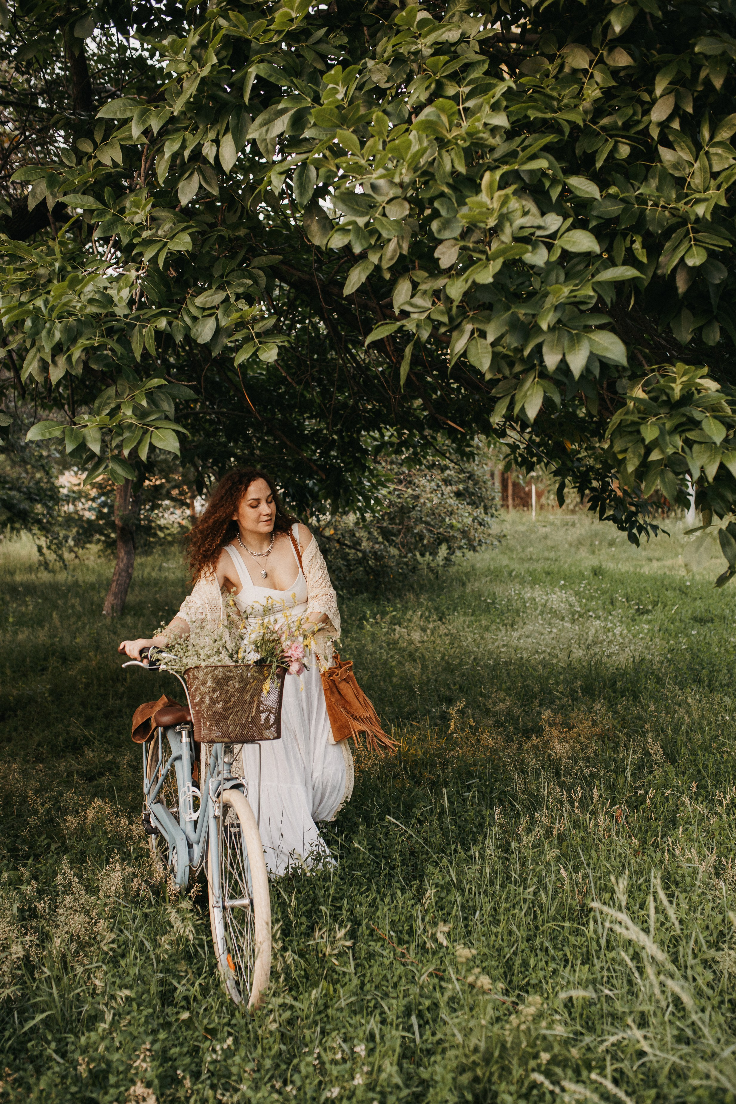Света с велом. Семейный фотограф Трусова Евгения в Екатеринбурге