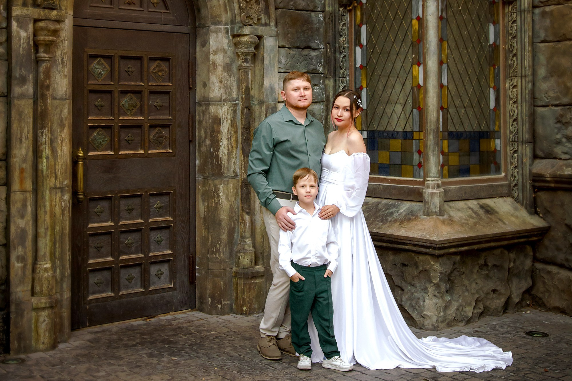 Семейная фотосессия у Замка Гарибальди. Фотограф Оксана Сафонова