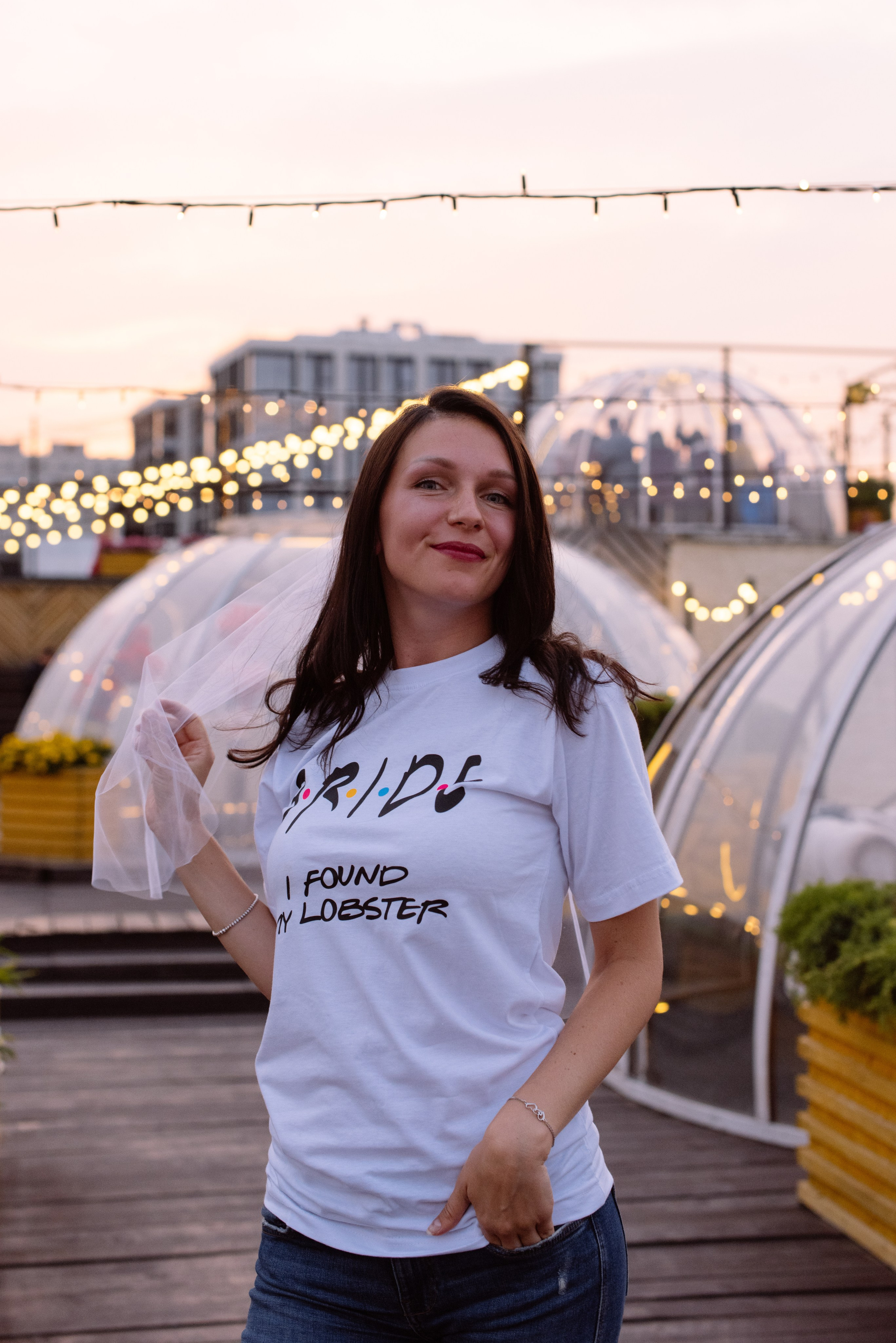 Девичник на крыше Loft. Свадебный фотограф в Москве Анна Полушина