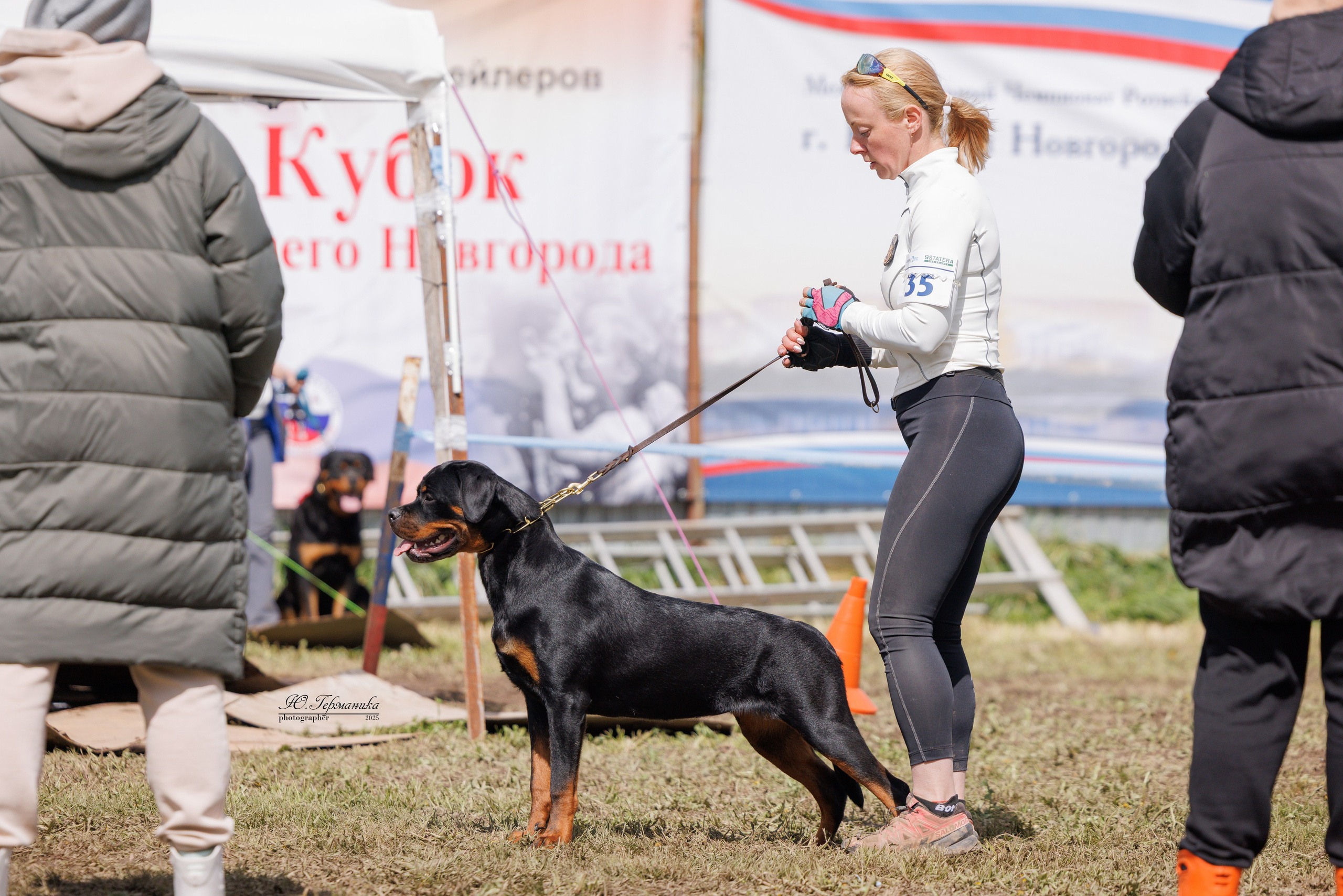 Нижний Новгород 2хмоно ротвейлеров 10-11.05.2025. Фотограф-анималист Юлия Германика