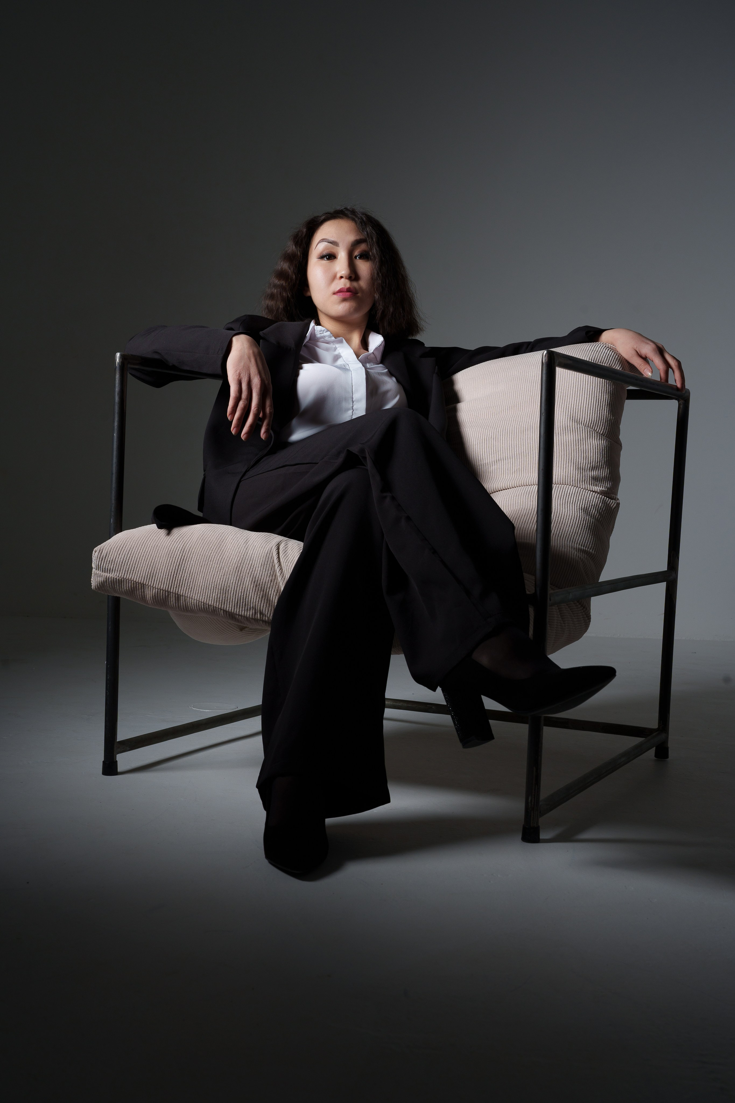 Съемка Татьяны в стиле Ив-Сен Лоран. Фотограф Светлана Боровикова в Домодедове