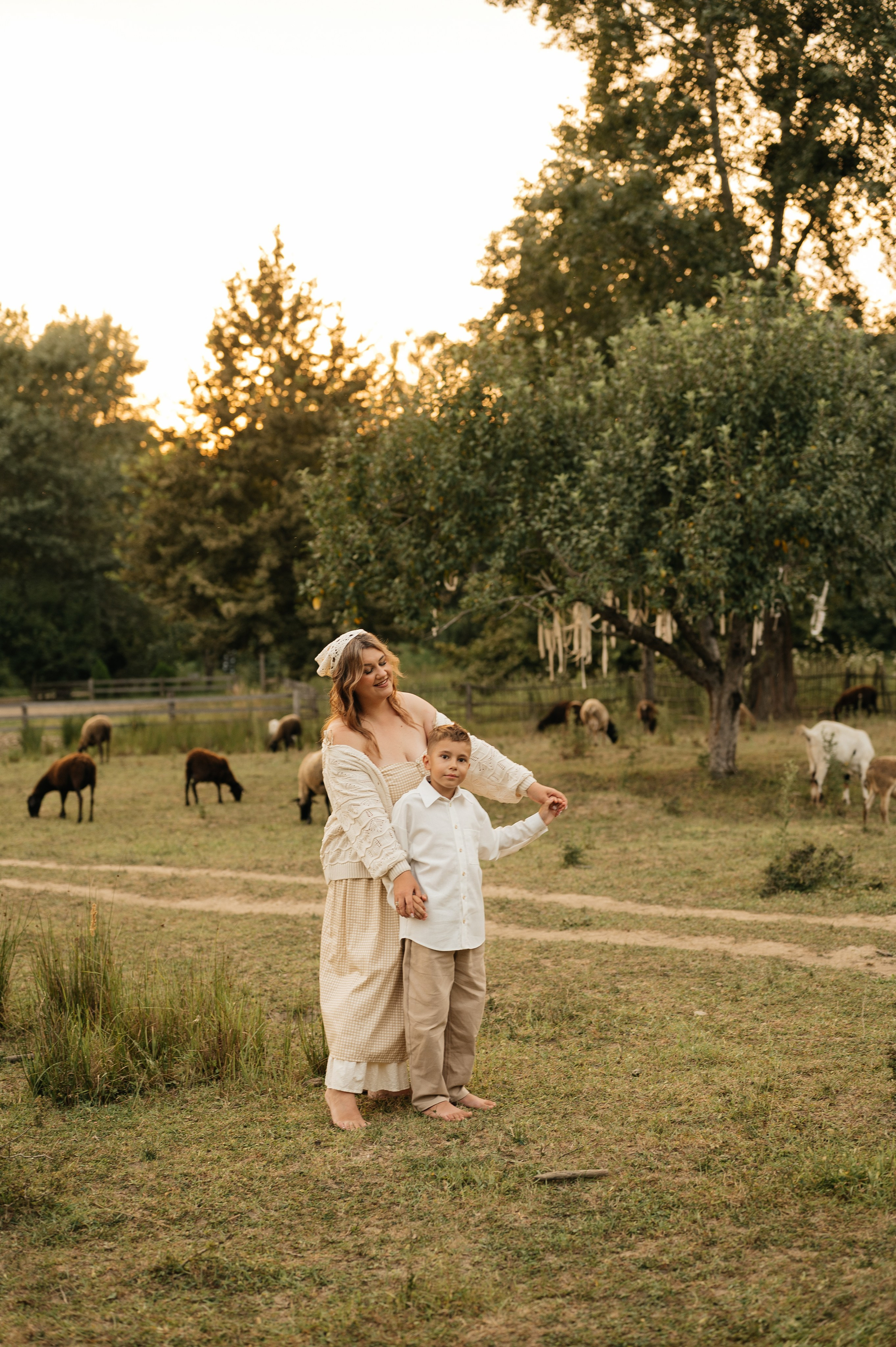 Семейная фотосессия на ферме. Свадебный и семейный фотограф в Краснодаре Алина Мельник