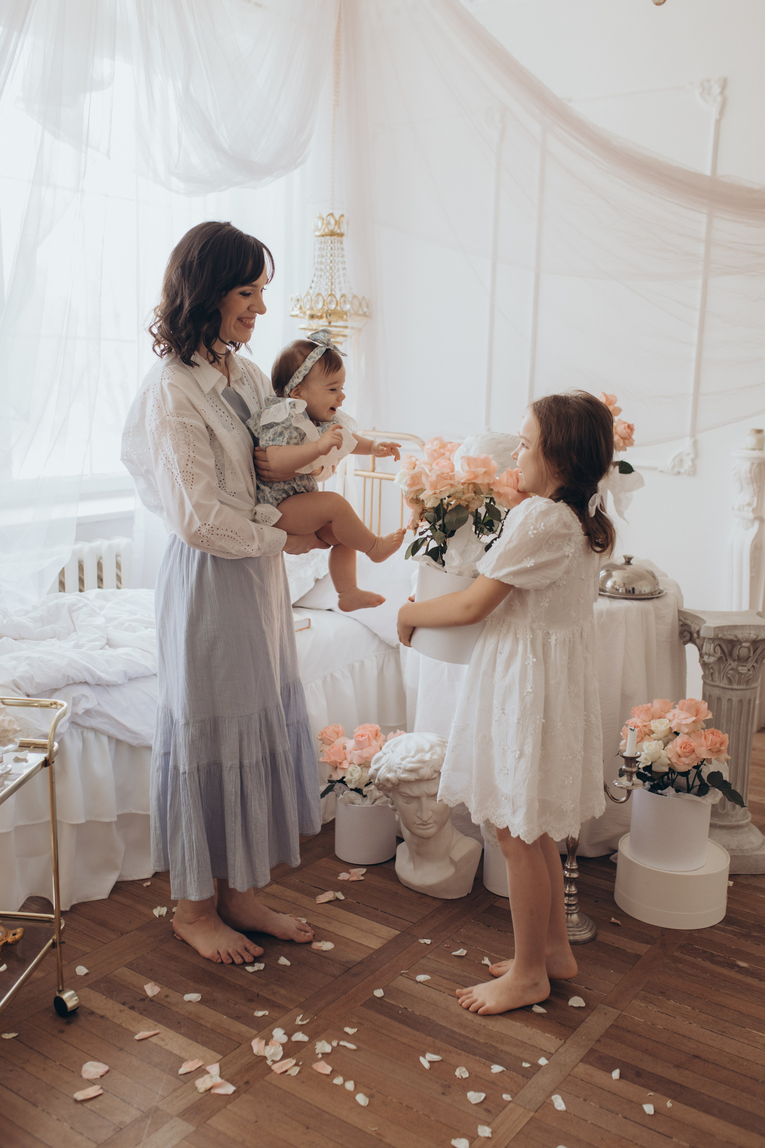 Ирина и девочки. Свадебный и семейный фотограф в Белгороде Евгения Курочкина