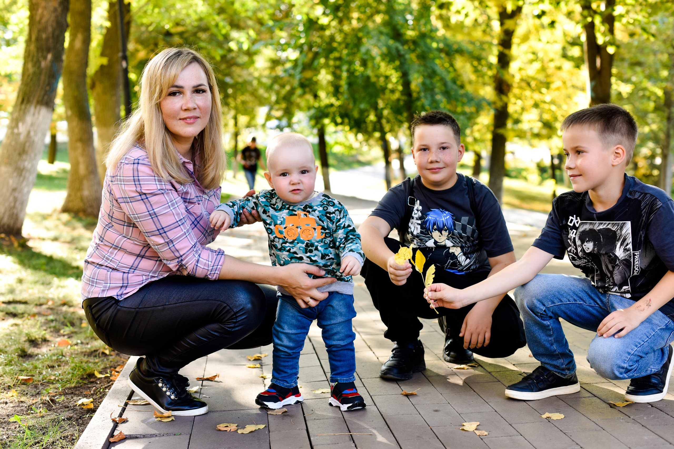 Семья Галины