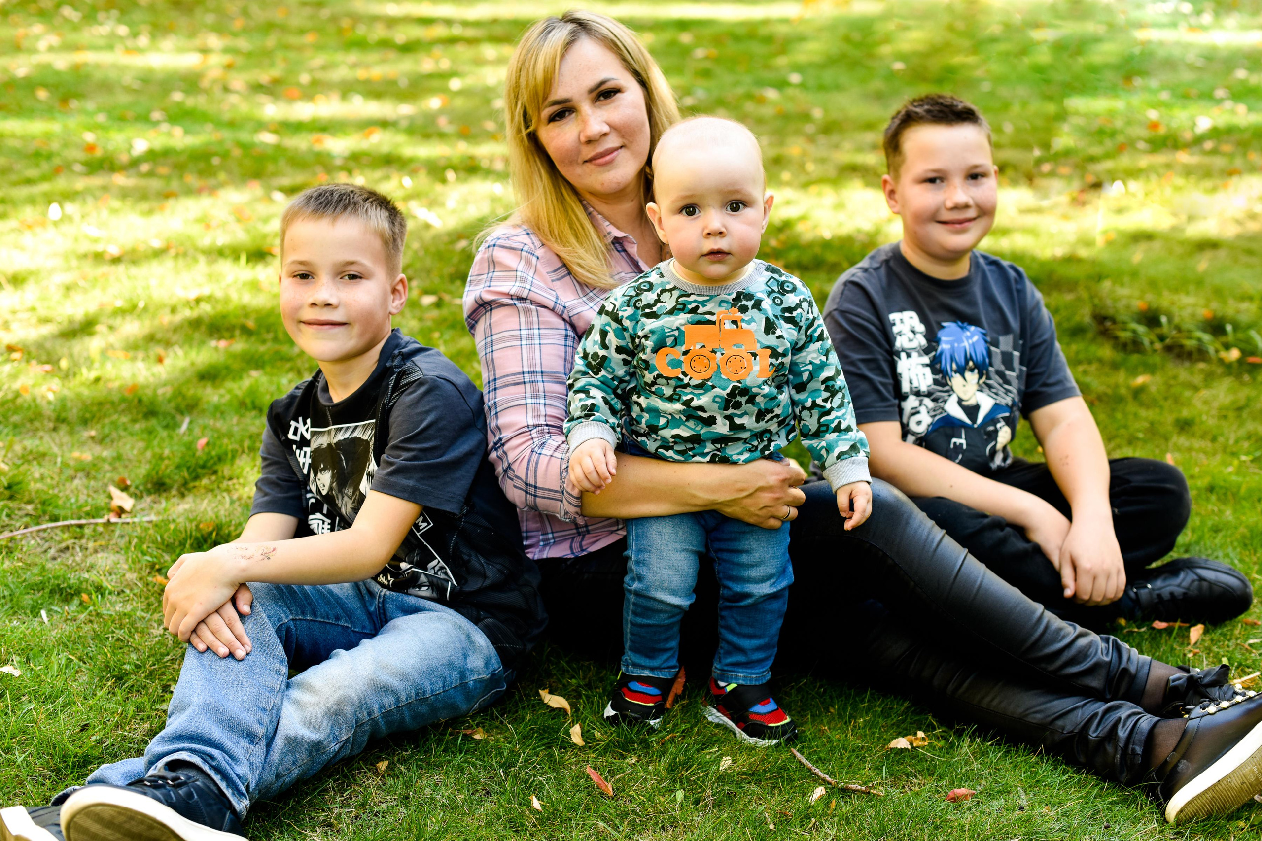 Семья Галины