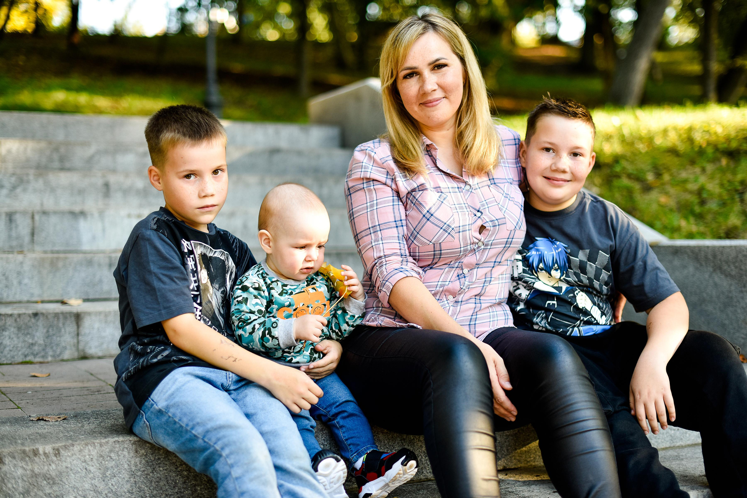 Семья Галины