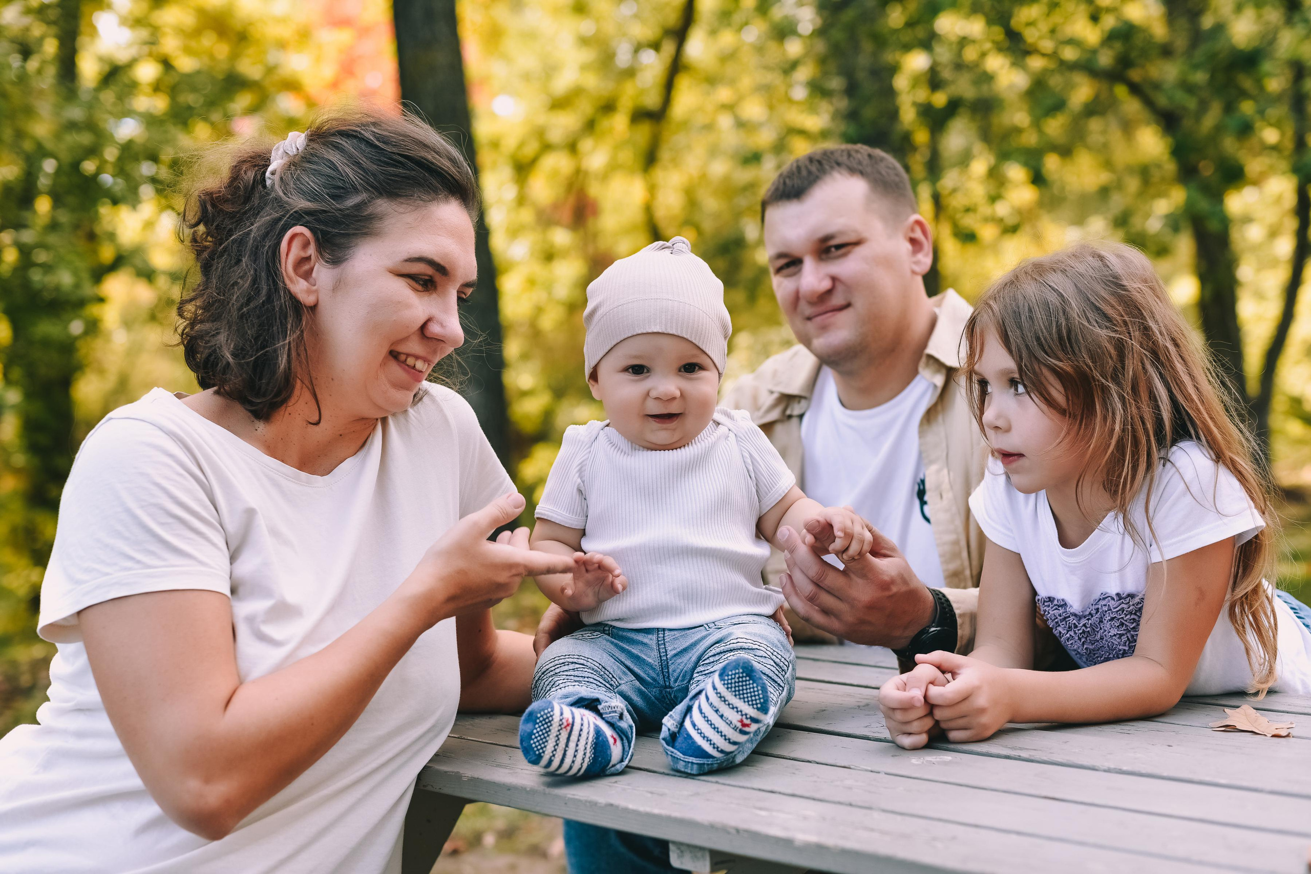 Семья Насти