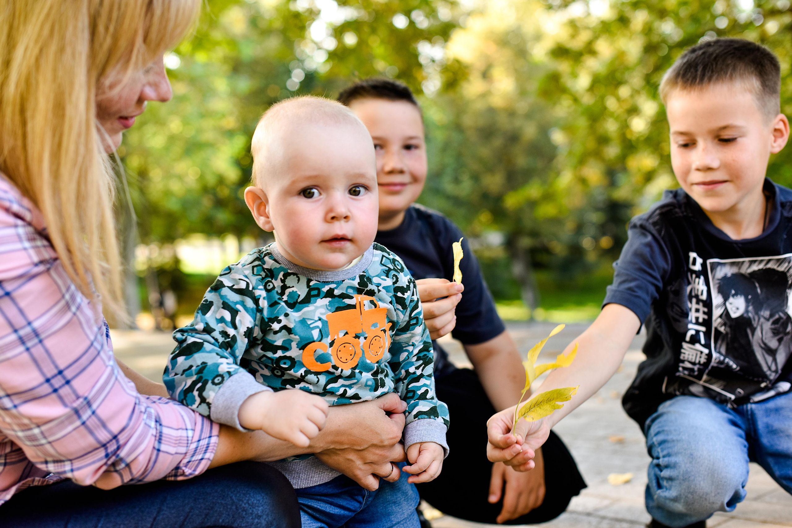 Семья Галины