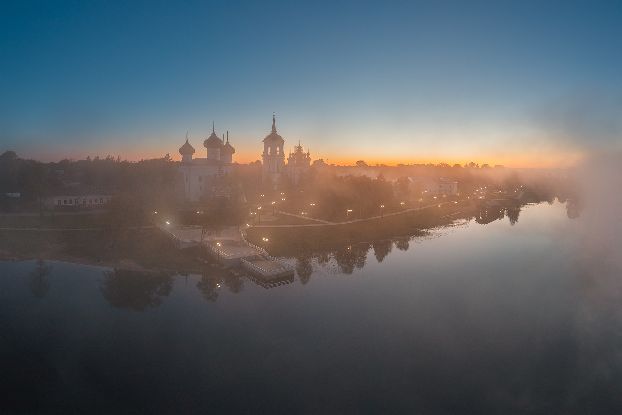 Пейзаж. Аэросъемка в Архангельске, Александр Ермолин
