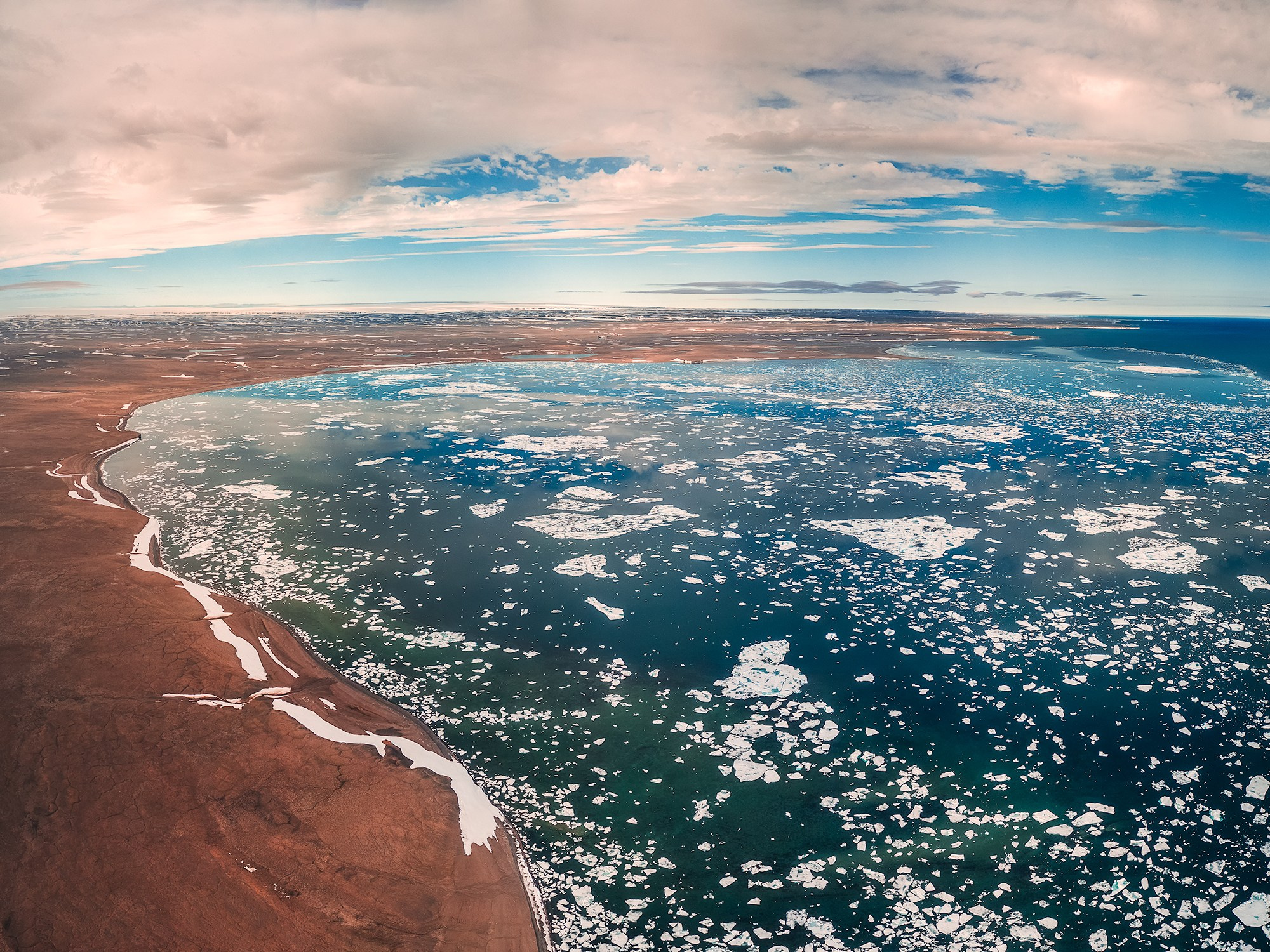 Арктика. Аэросъемка в Архангельске, Александр Ермолин
