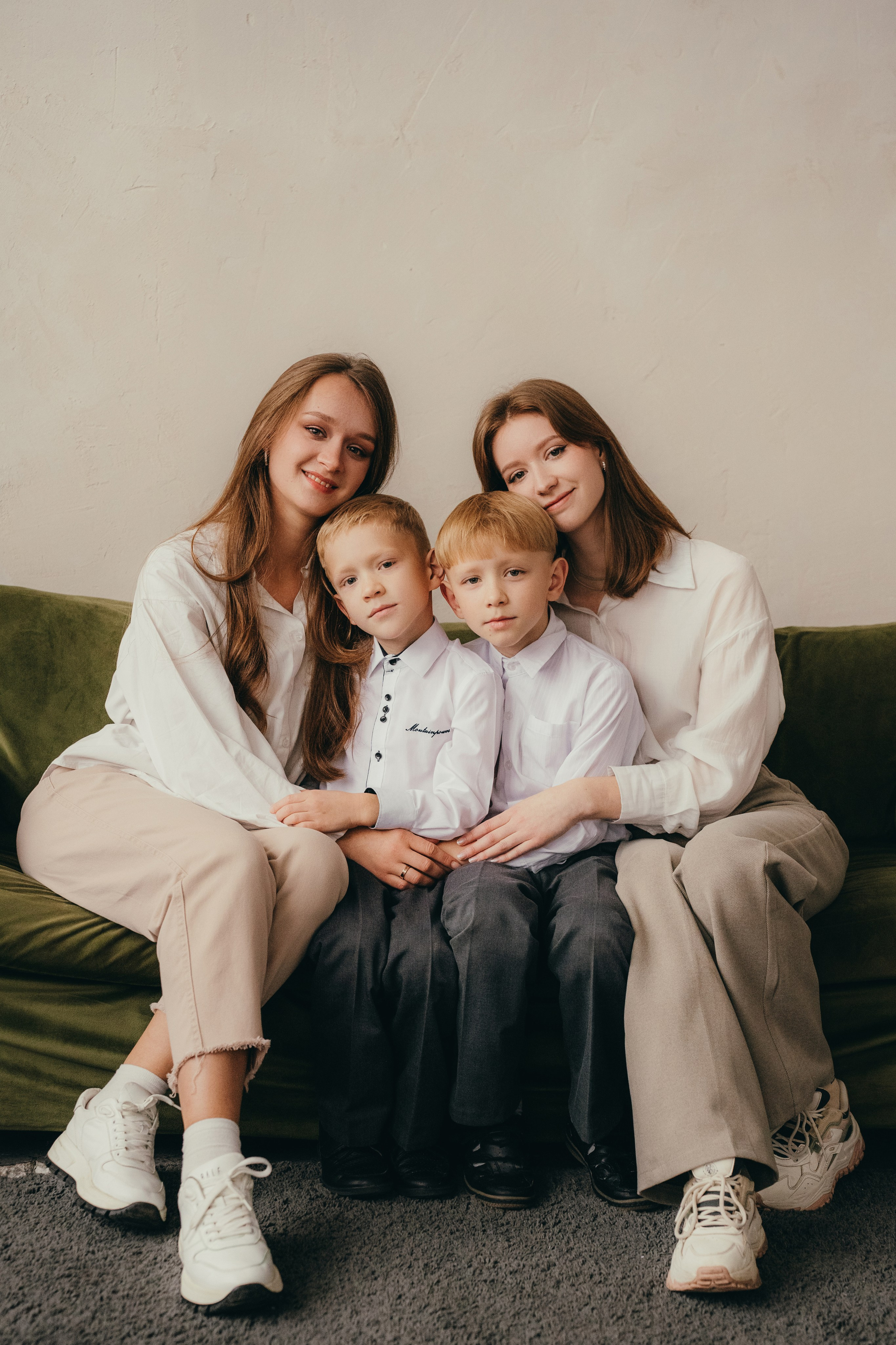 Семья Филимоновых. Семейный фотограф • Домашние съемки в Нижнем Новгороде