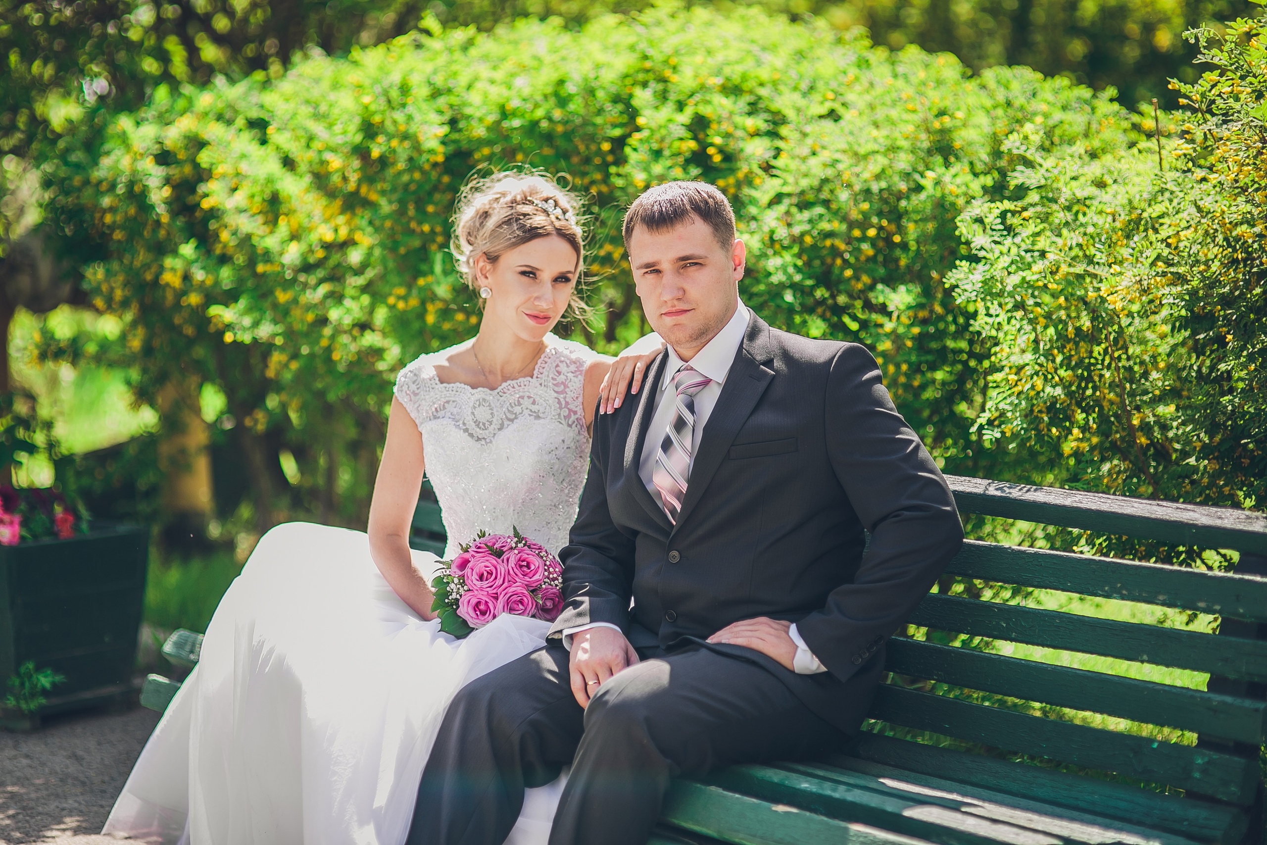 Летнее свадебное фото. Фотограф Надежда Куин, Якутск