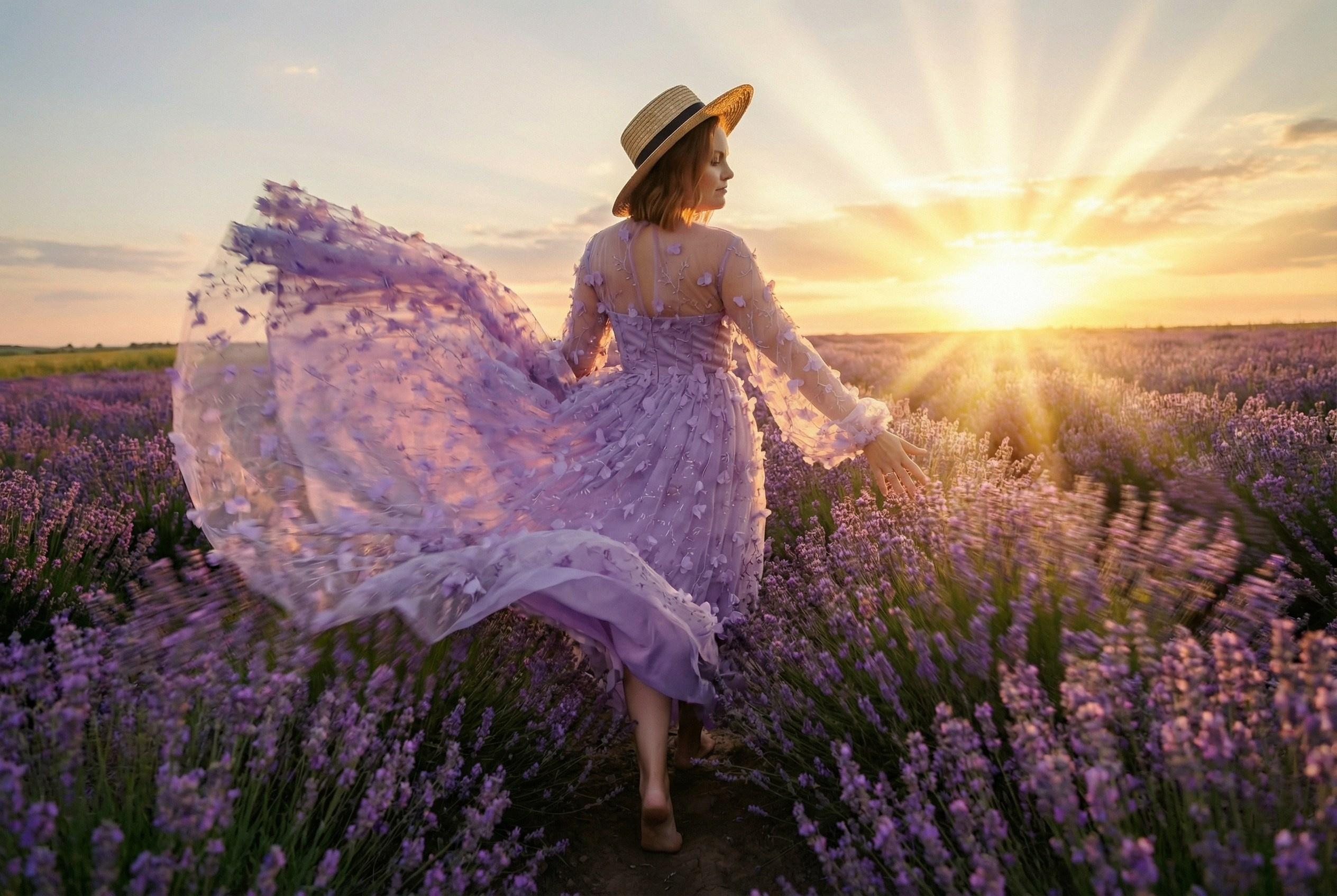 Лавандовое настроение. Шаблоны и дизайны выпускных альбомов и фотокниг