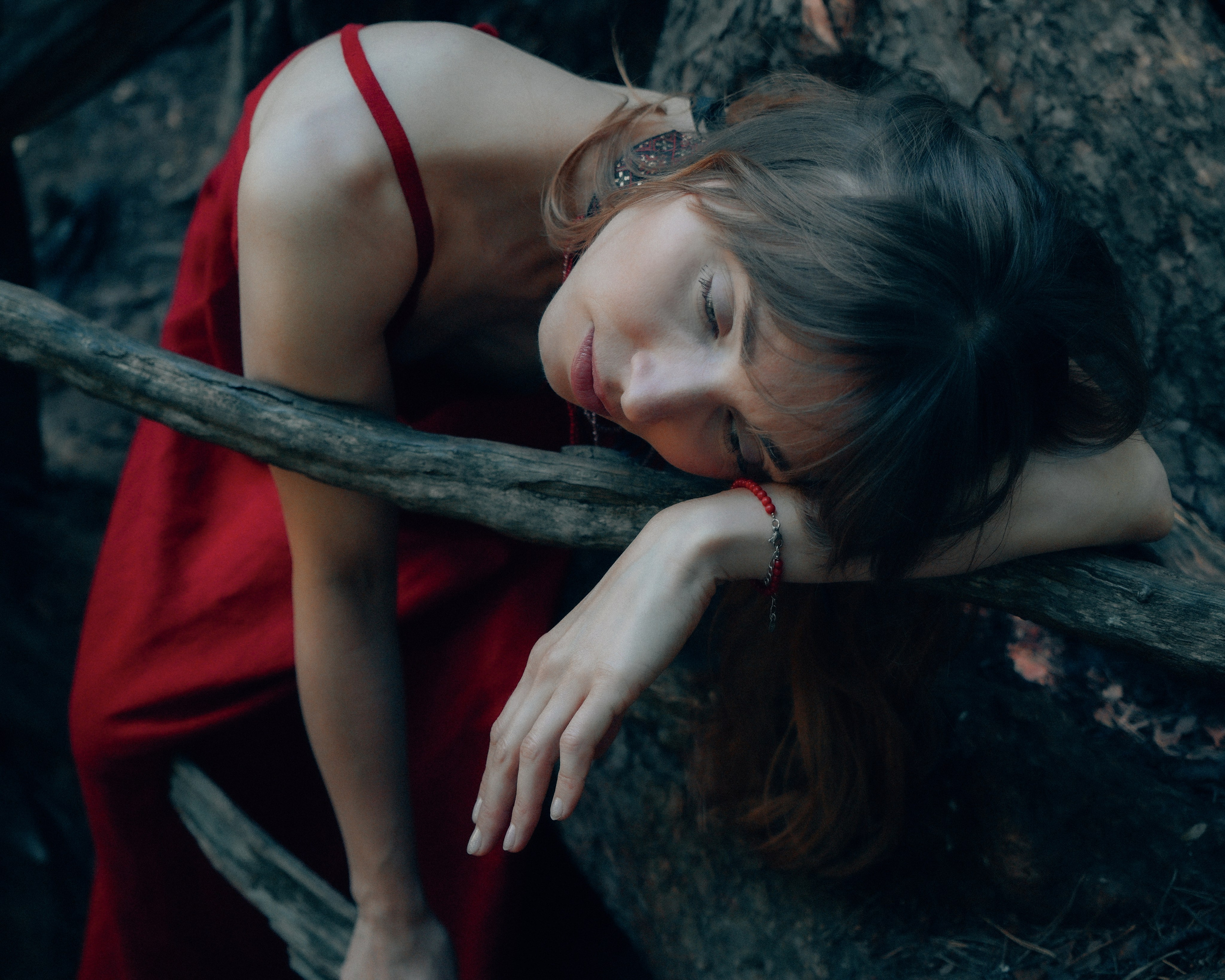 Фотосессия для Ольги и её новой коллекции платьев в Комарово. Светлана Гопанюк. Портретный фотограф. Санкт-Петербург. СПб